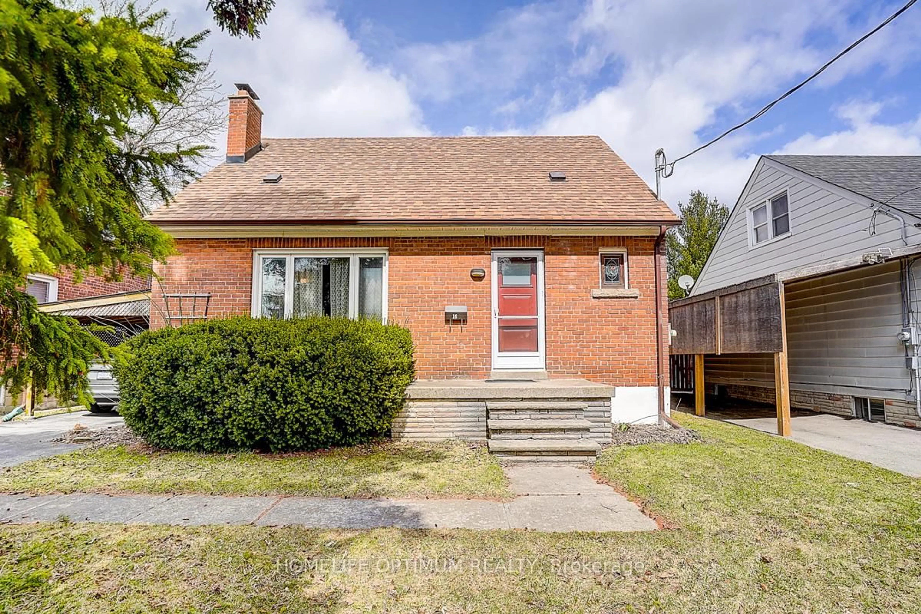 Home with brick exterior material, street for 16 Ayre Point Rd, Toronto Ontario M1M 1G5
