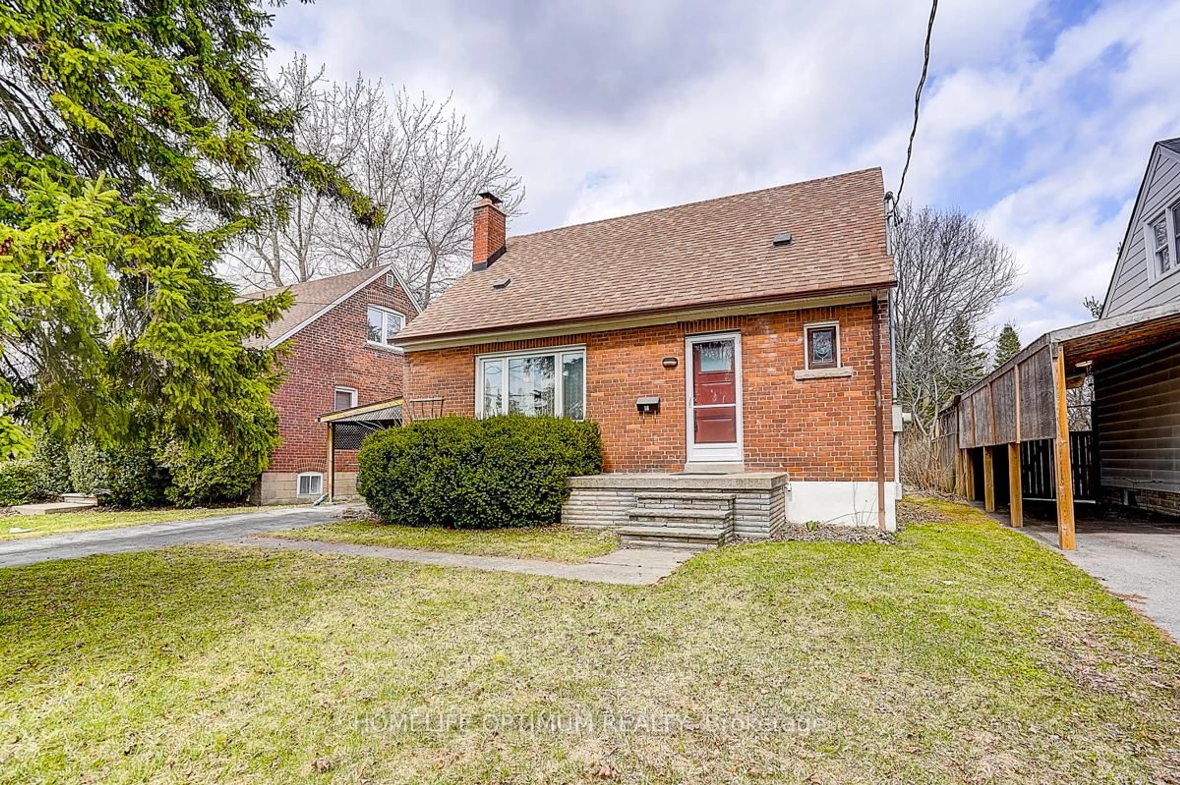 Home with brick exterior material, street for 16 Ayre Point Rd, Toronto Ontario M1M 1G5