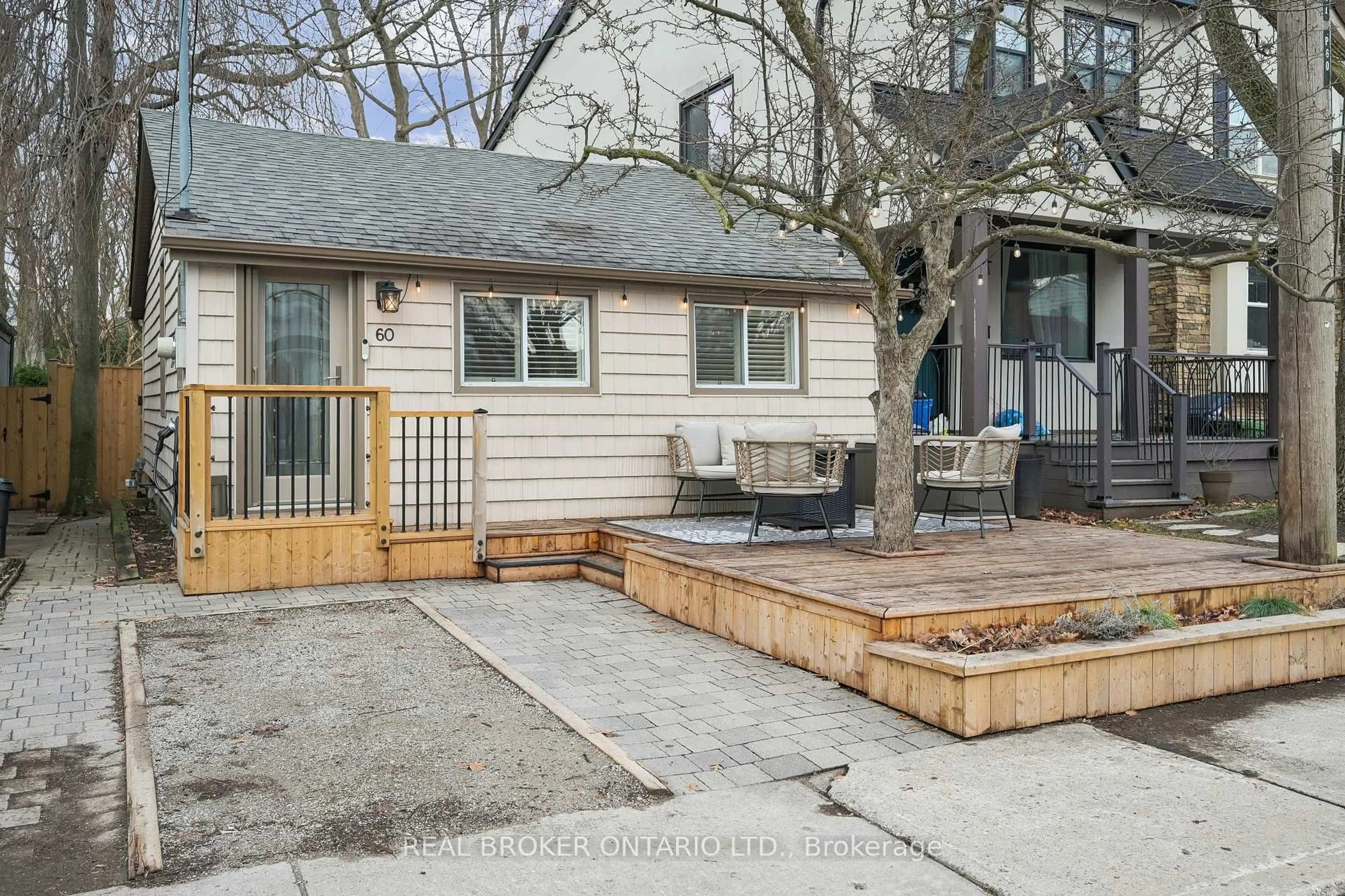 Patio, street for 60 Haig Ave, Toronto Ontario M1N 2W1
