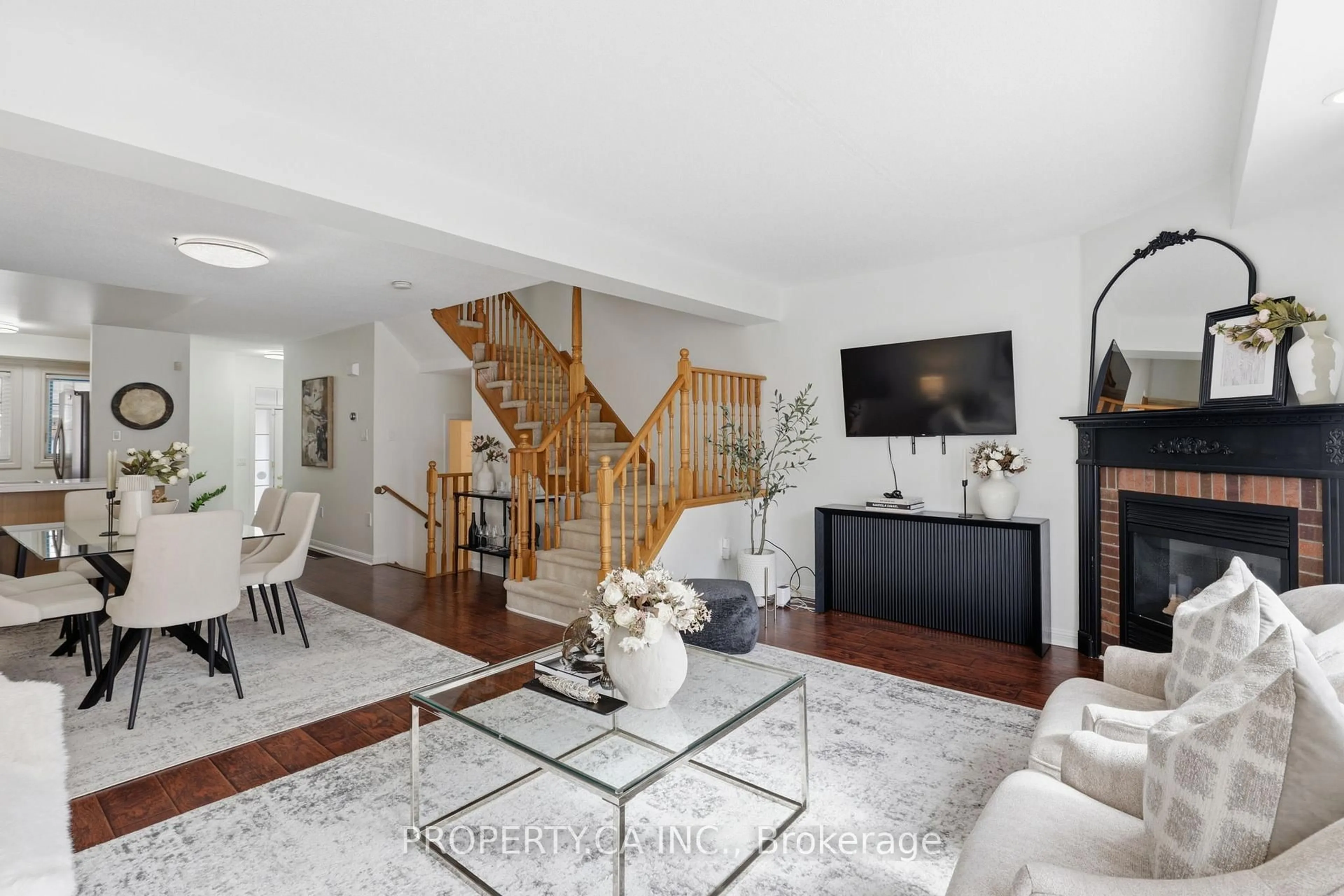 Living room with furniture, unknown for 7 Torr Lane, Ajax Ontario L1S 7N1