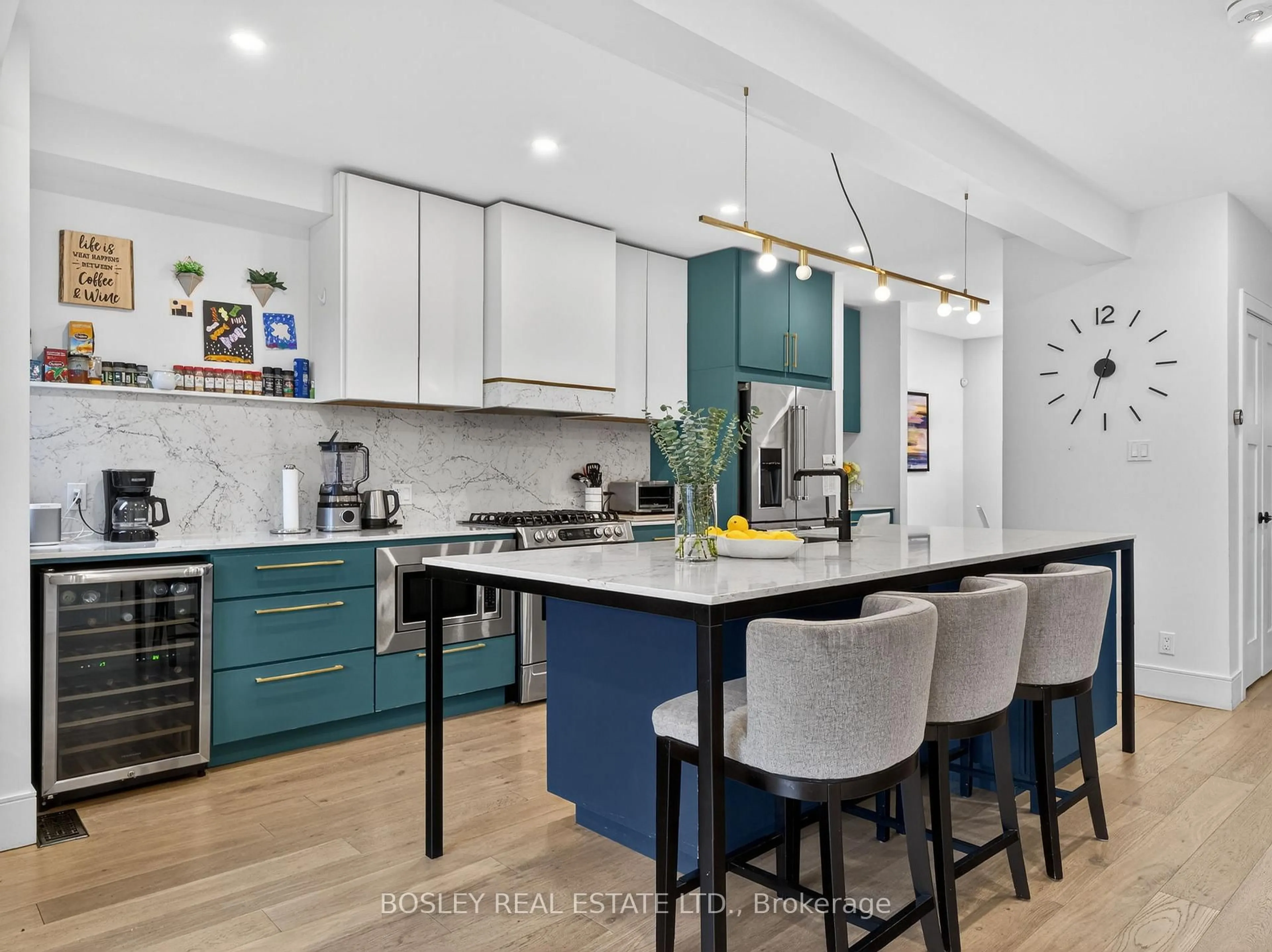 Open concept kitchen, unknown for 14 Coady Ave, Toronto Ontario M4M 2Y8