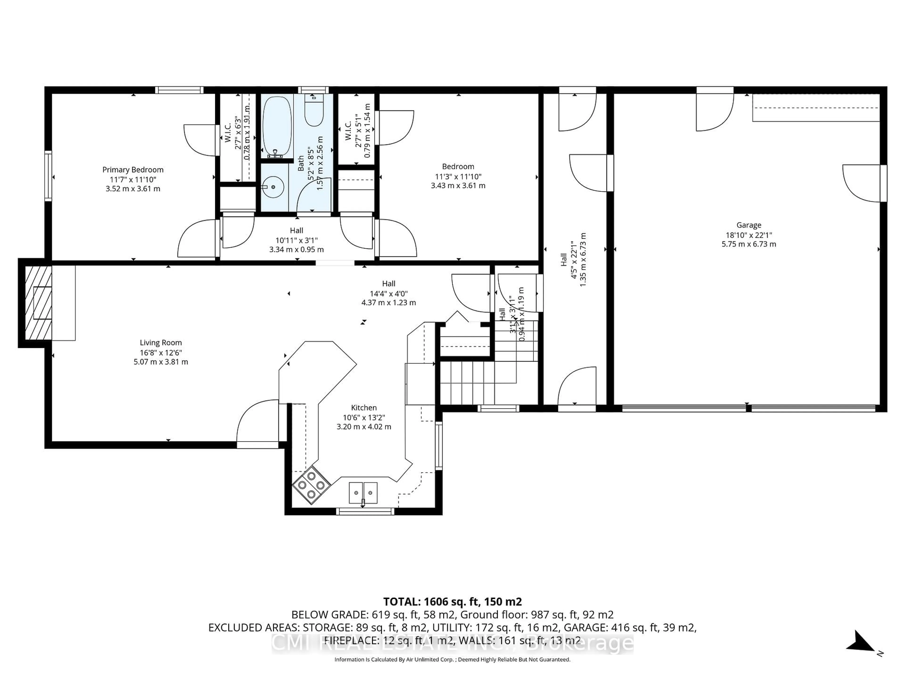 Floor plan for 3440 Simcoe St, Oshawa Ontario L1H 7K4