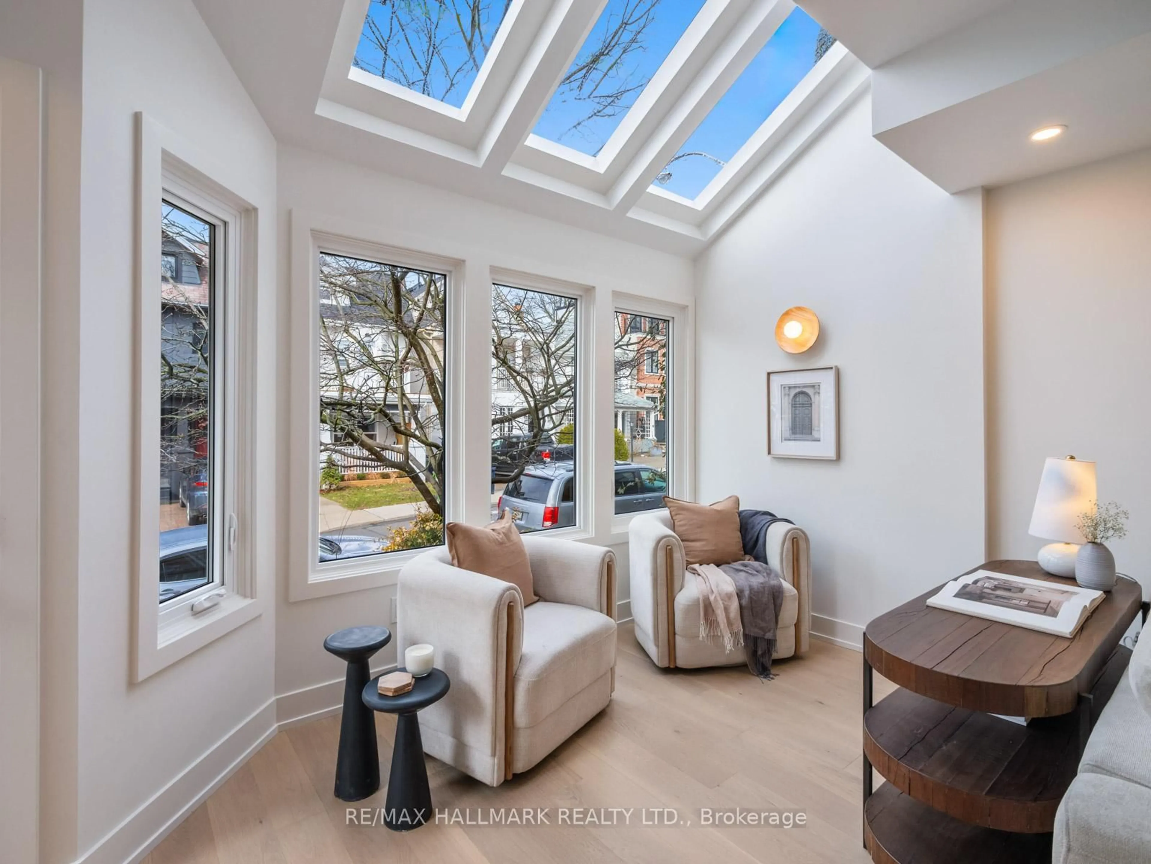 Living room with furniture, unknown for 45 Wheeler Ave, Toronto Ontario M4L 3V3