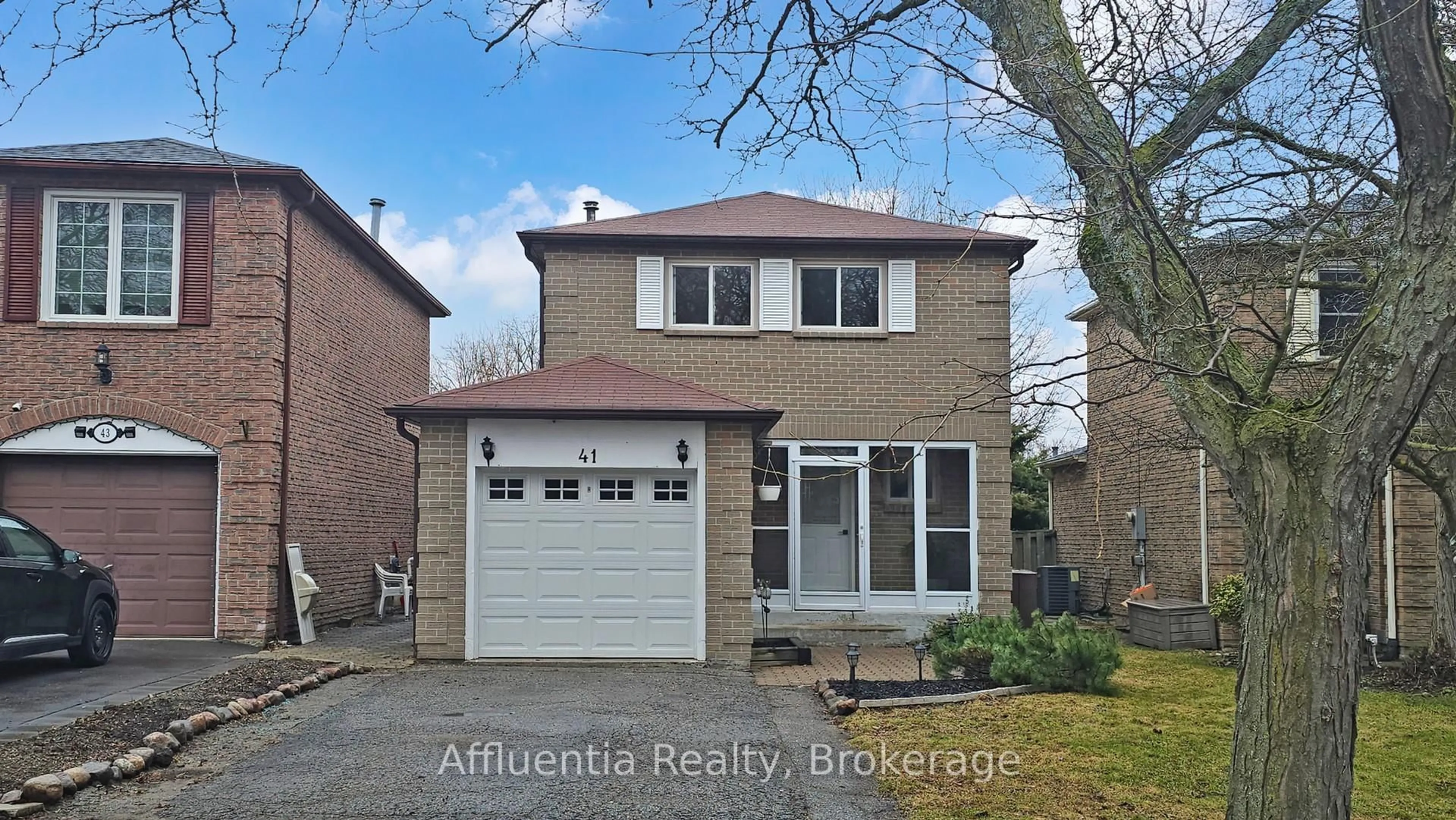 Home with brick exterior material, street for 41 Barrett Cres, Ajax Ontario L1T 2C8