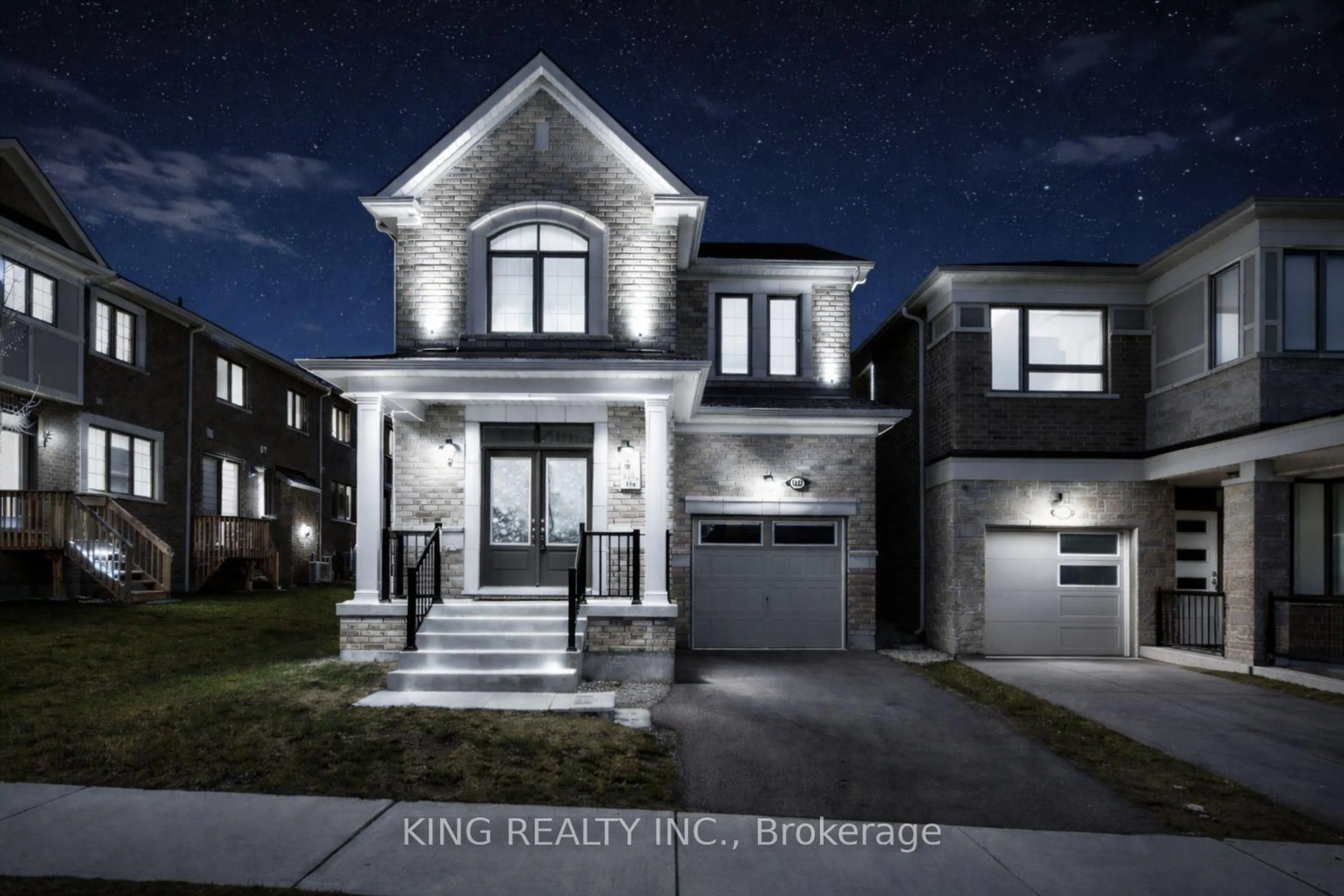 Home with brick exterior material, street for 1432 Waterthrush Lane, Pickering Ontario L1X 0M9