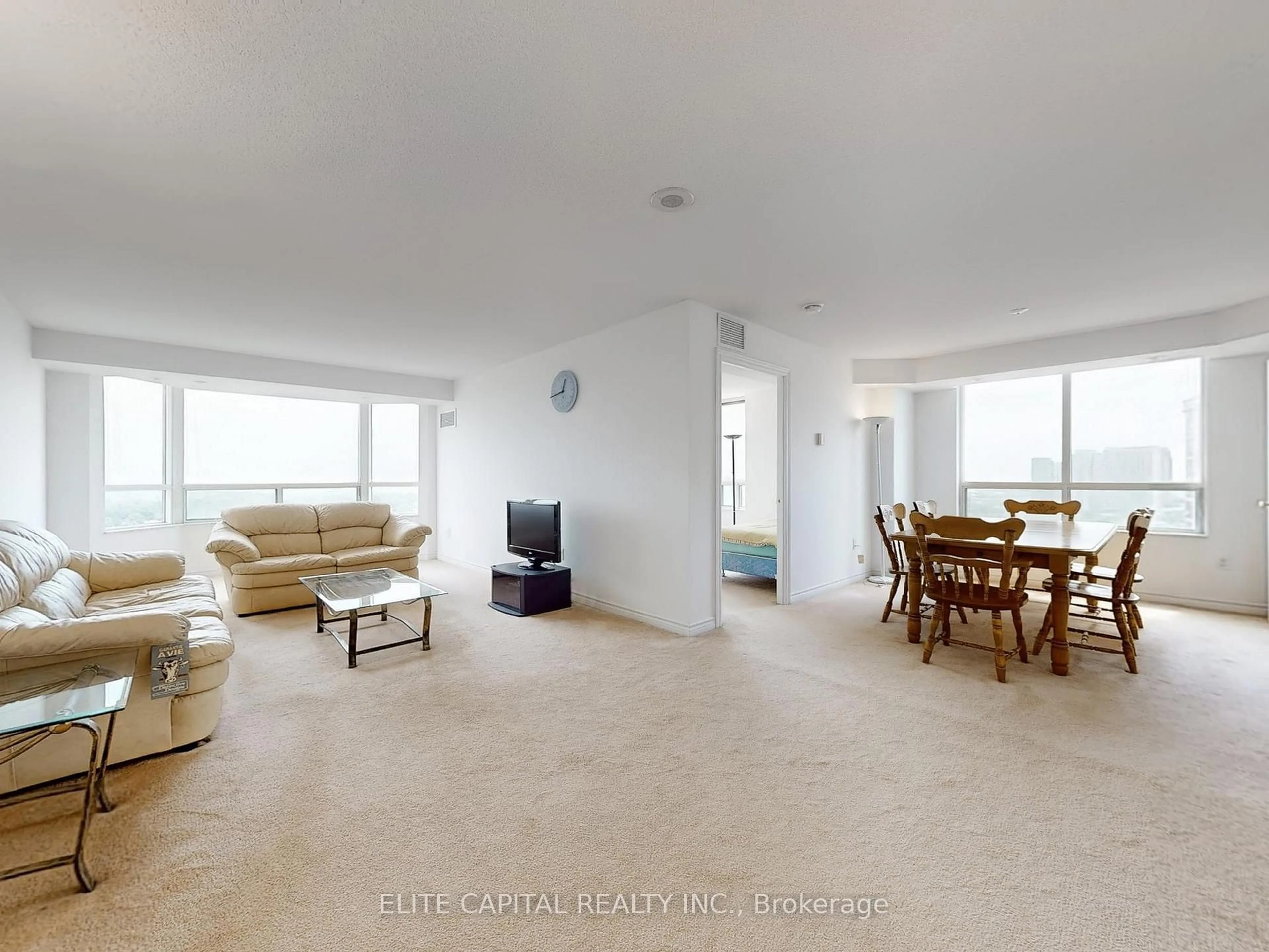 Living room with furniture, unknown for 228 Bonis Ave #2603, Toronto Ontario M1T 3W4