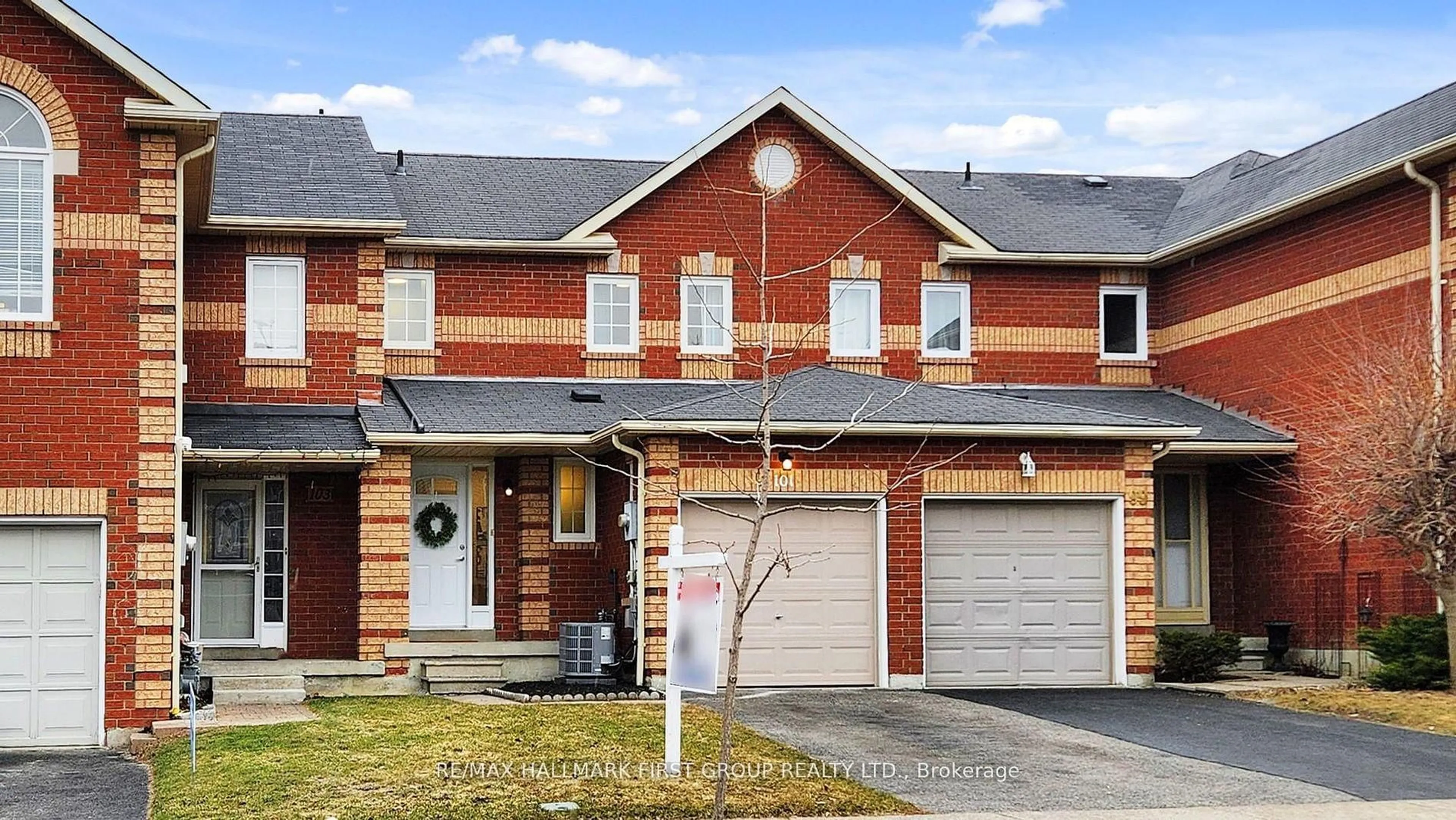 Home with brick exterior material, street for 101 Creekwood Cres, Whitby Ontario L1R 2K1