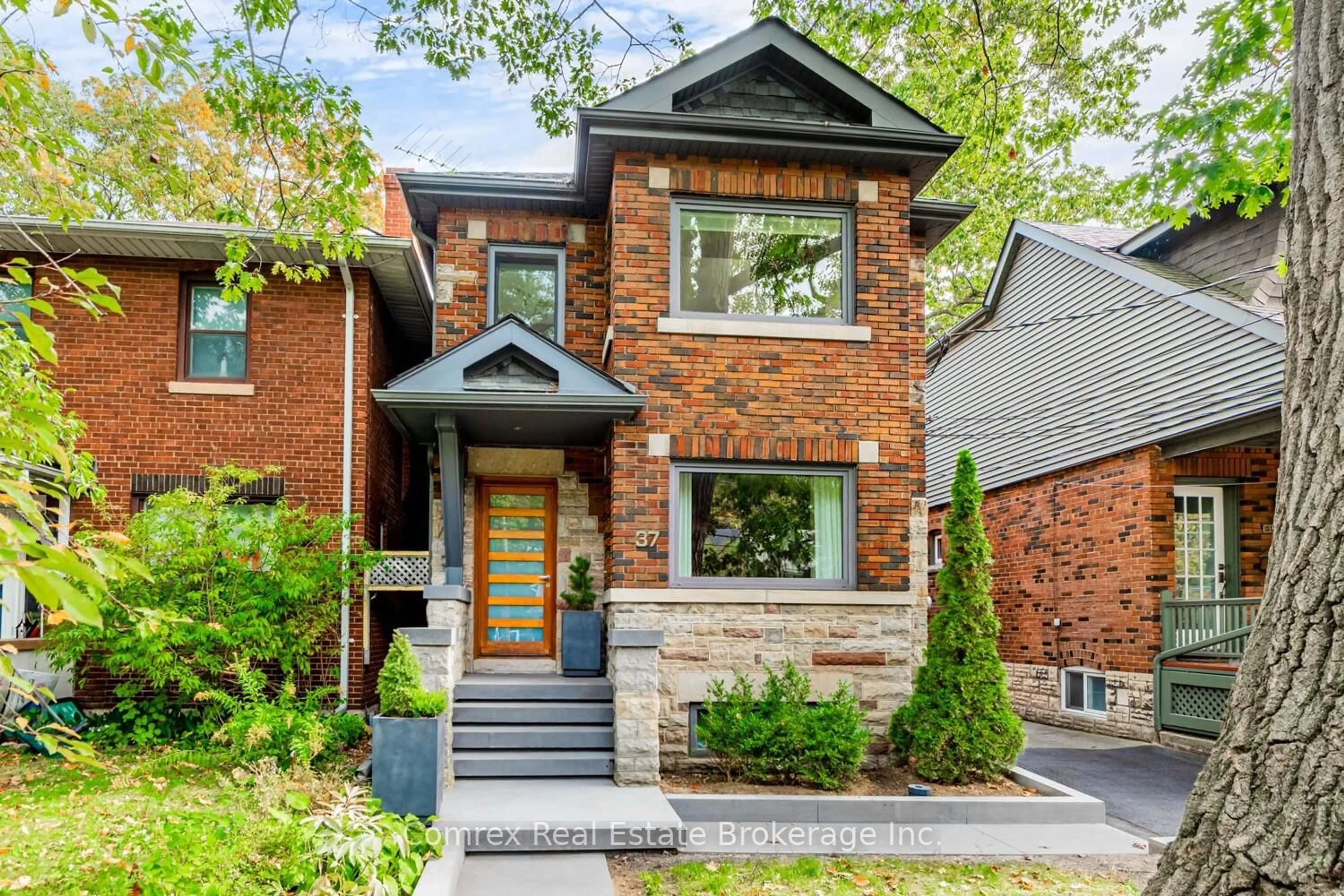 Home with brick exterior material, street for 37 Victoria Park Ave, Toronto Ontario M4E 3S1