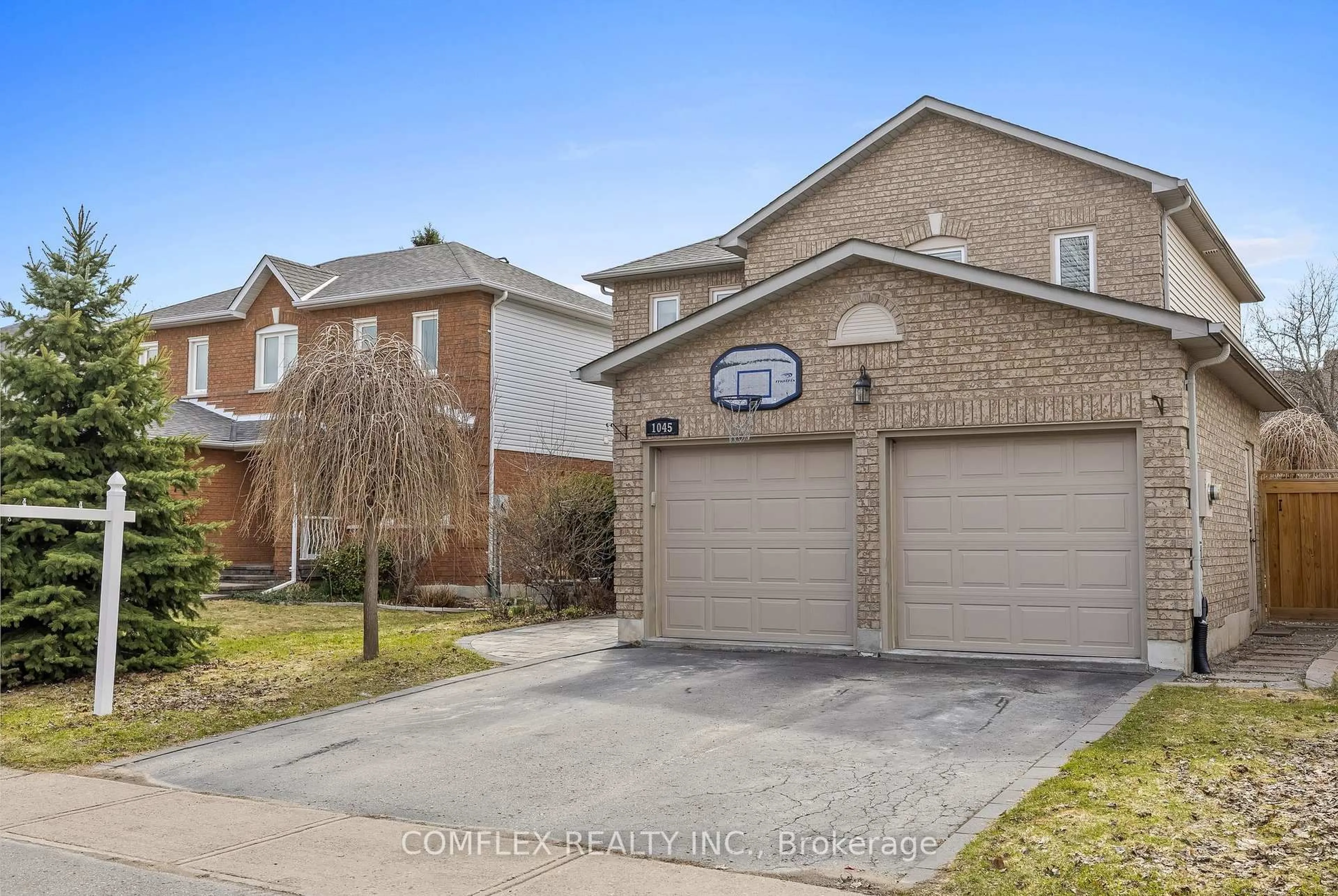 Home with brick exterior material, street for 1045 Beaver Valley Cres, Oshawa Ontario L1J 8N2