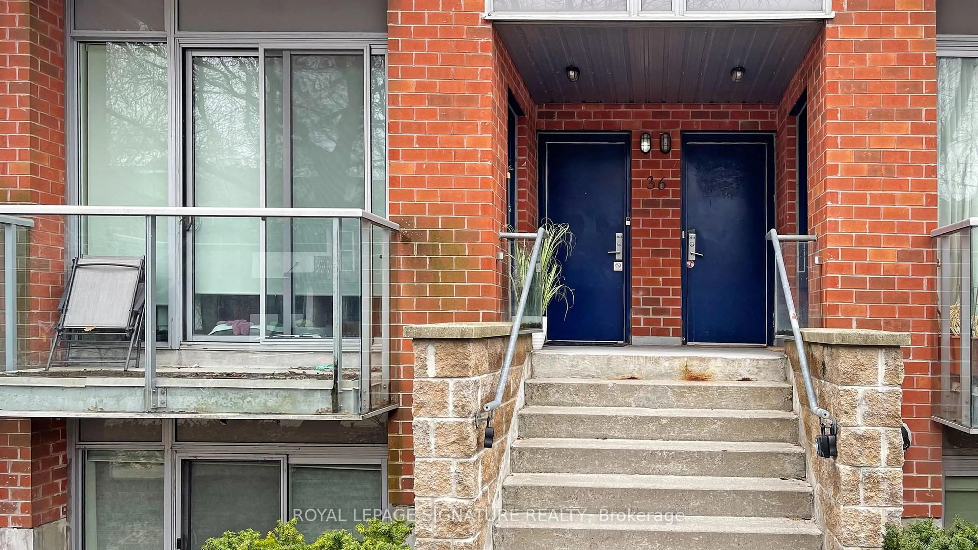 Home with brick exterior material, street for 36 Boston Ave #Unit 3, Toronto Ontario M4M 2T9