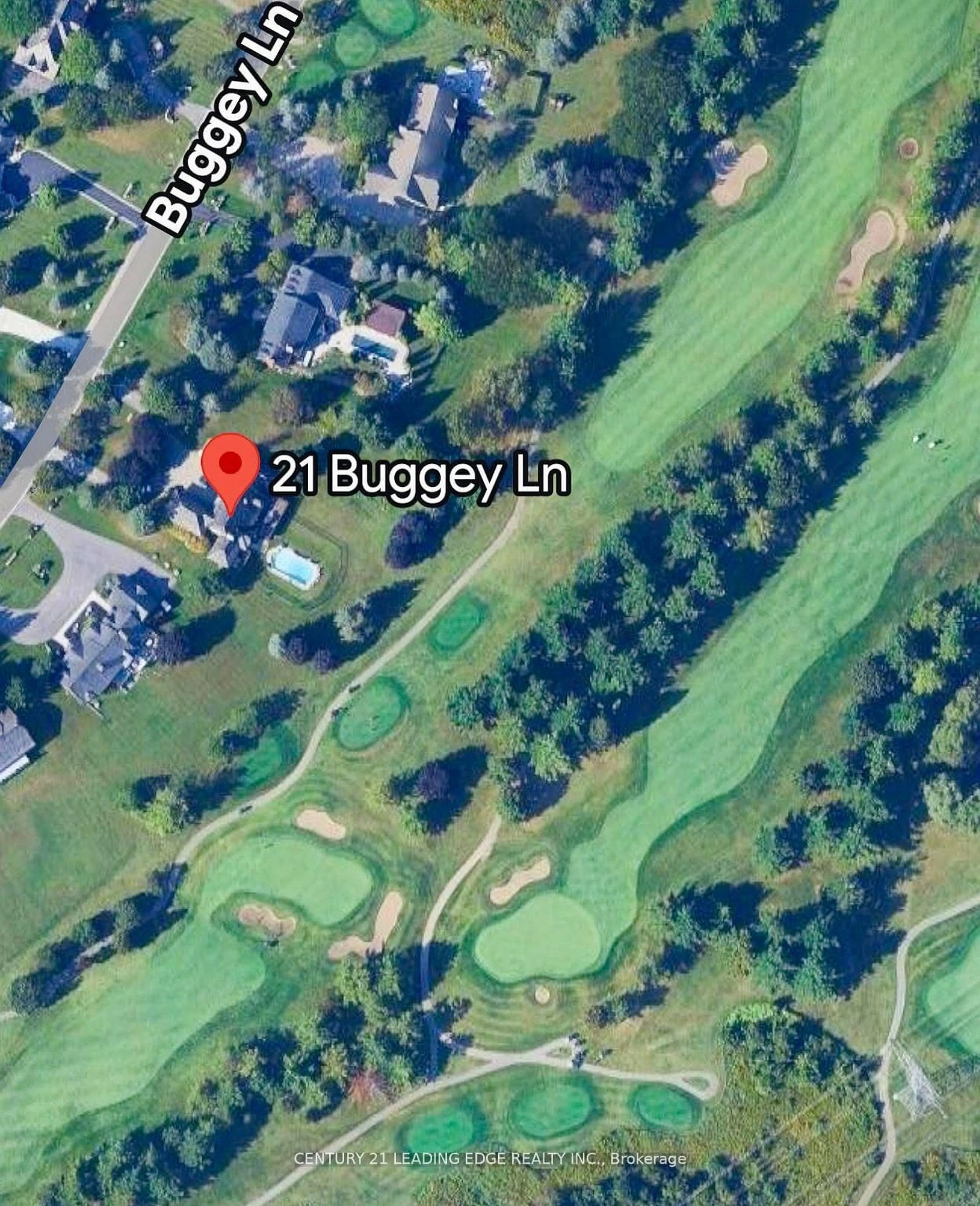 Picture of a map for 21 Buggey Lane, Ajax Ontario L1Z 1X4