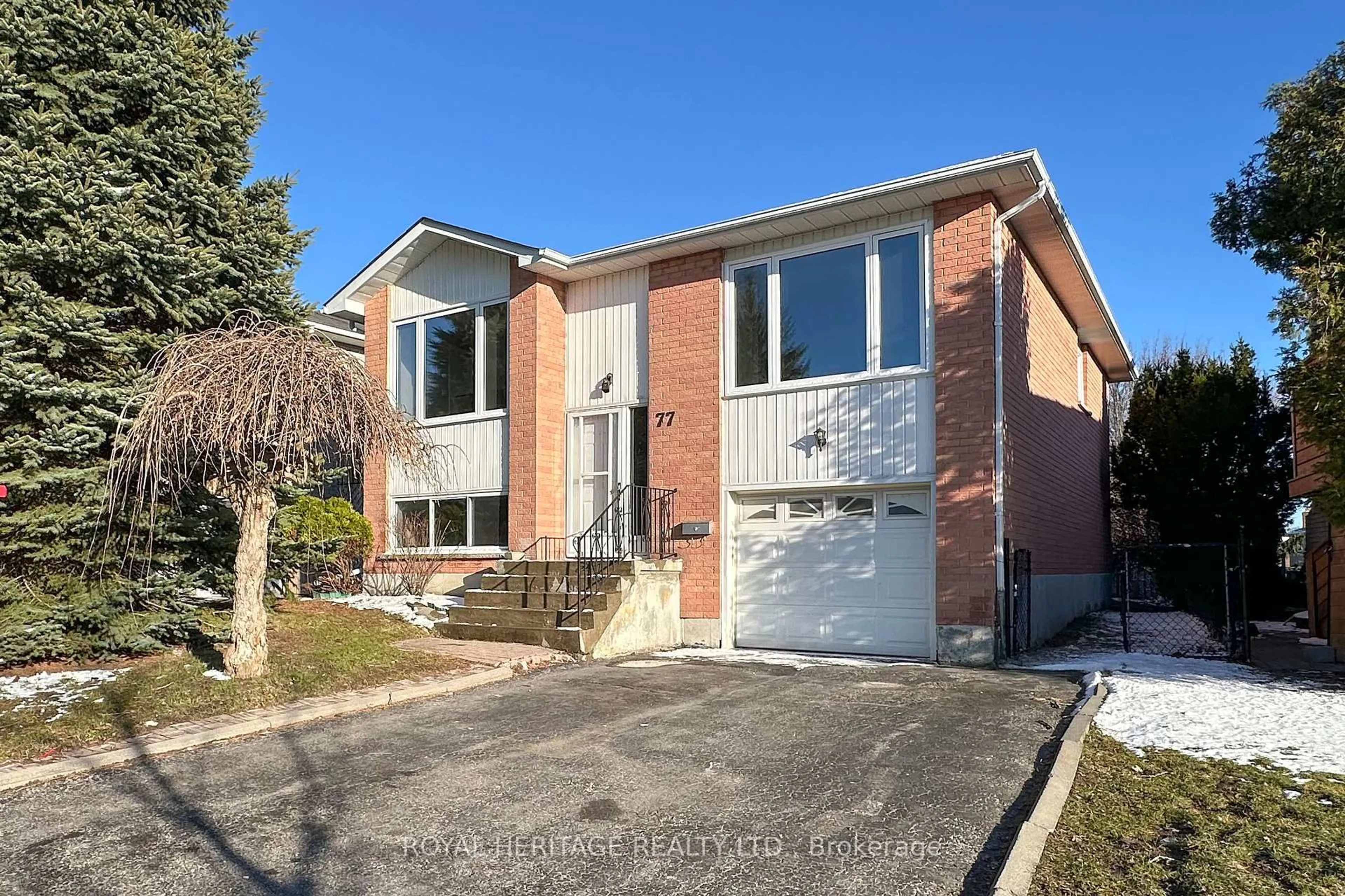 Home with brick exterior material, street for 77 Devondale St, Clarington Ontario L1E 2A1