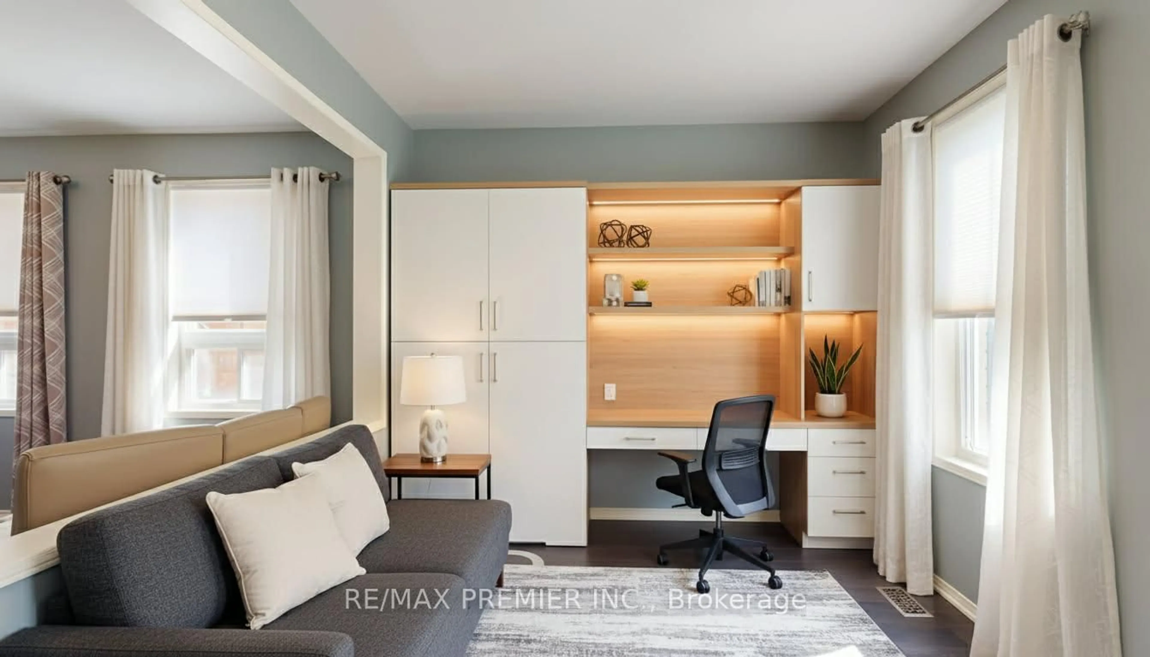 Living room with furniture, unknown for 2307 Pilgrim Sq, Oshawa Ontario L1L 0C2