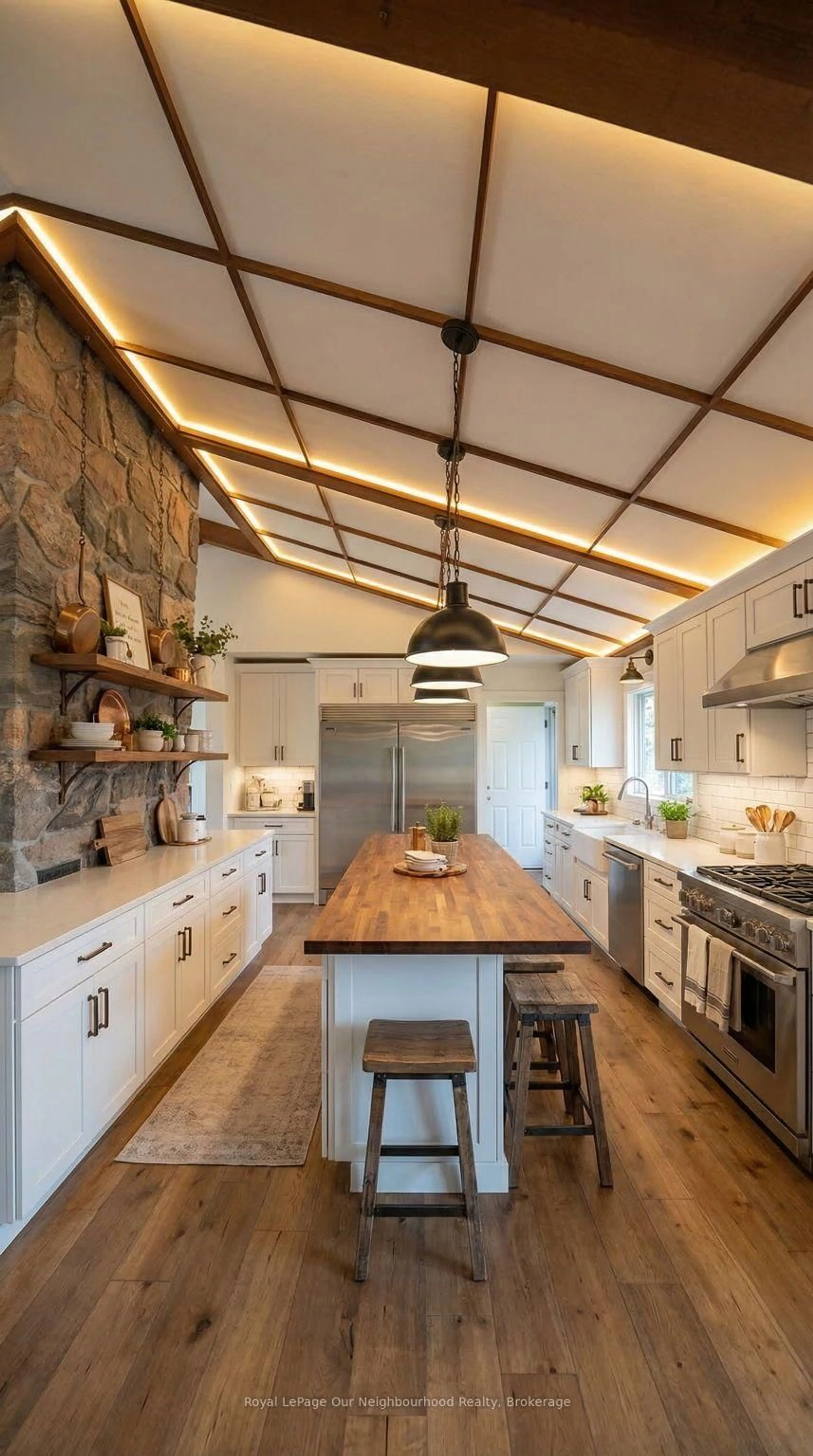 Rustic kitchen, unknown for 1539 Finch Ave, Pickering Ontario L1V 1K2