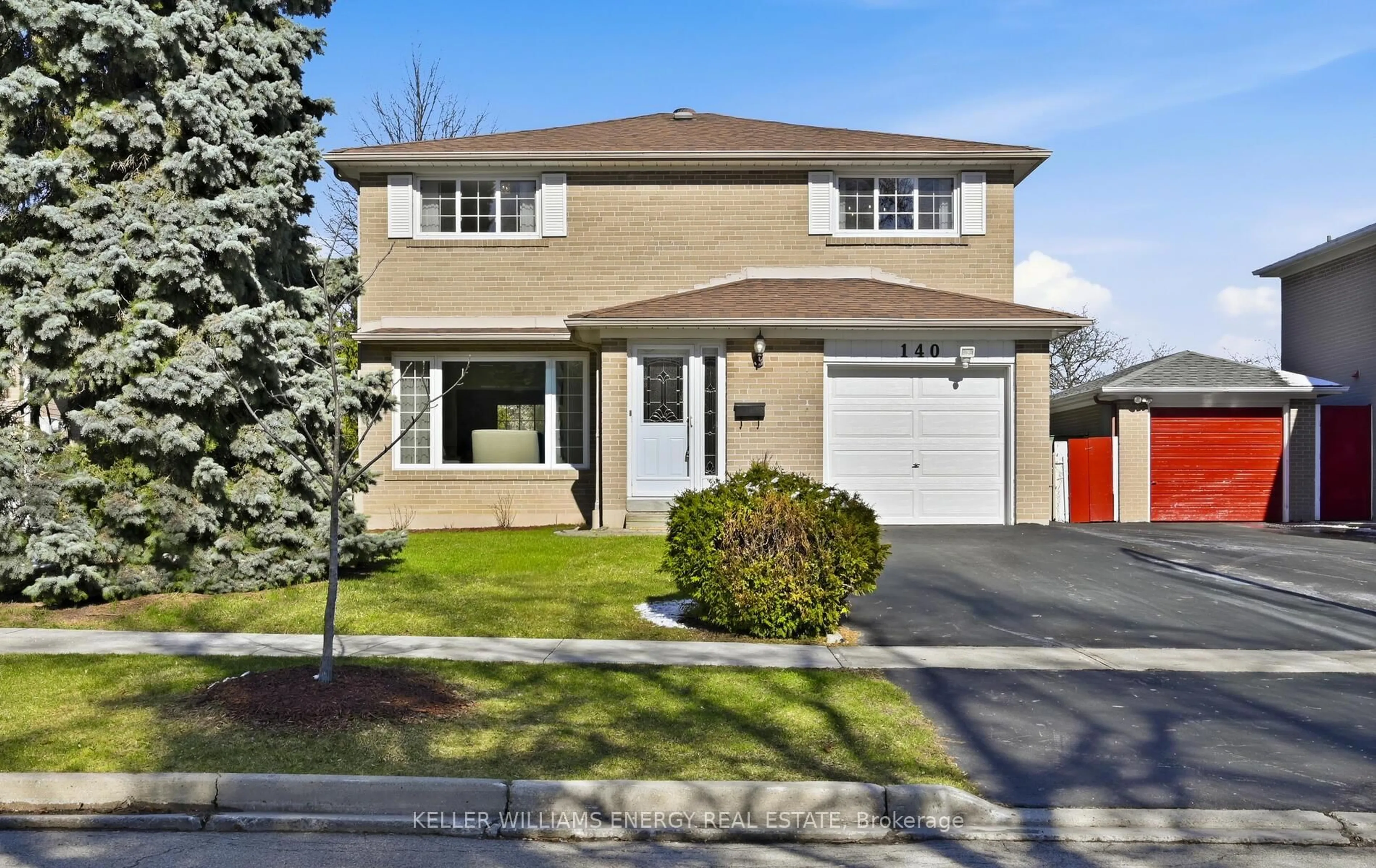 Home with vinyl exterior material, street for 140 Merkley Sq, Toronto Ontario M1G 2Y8