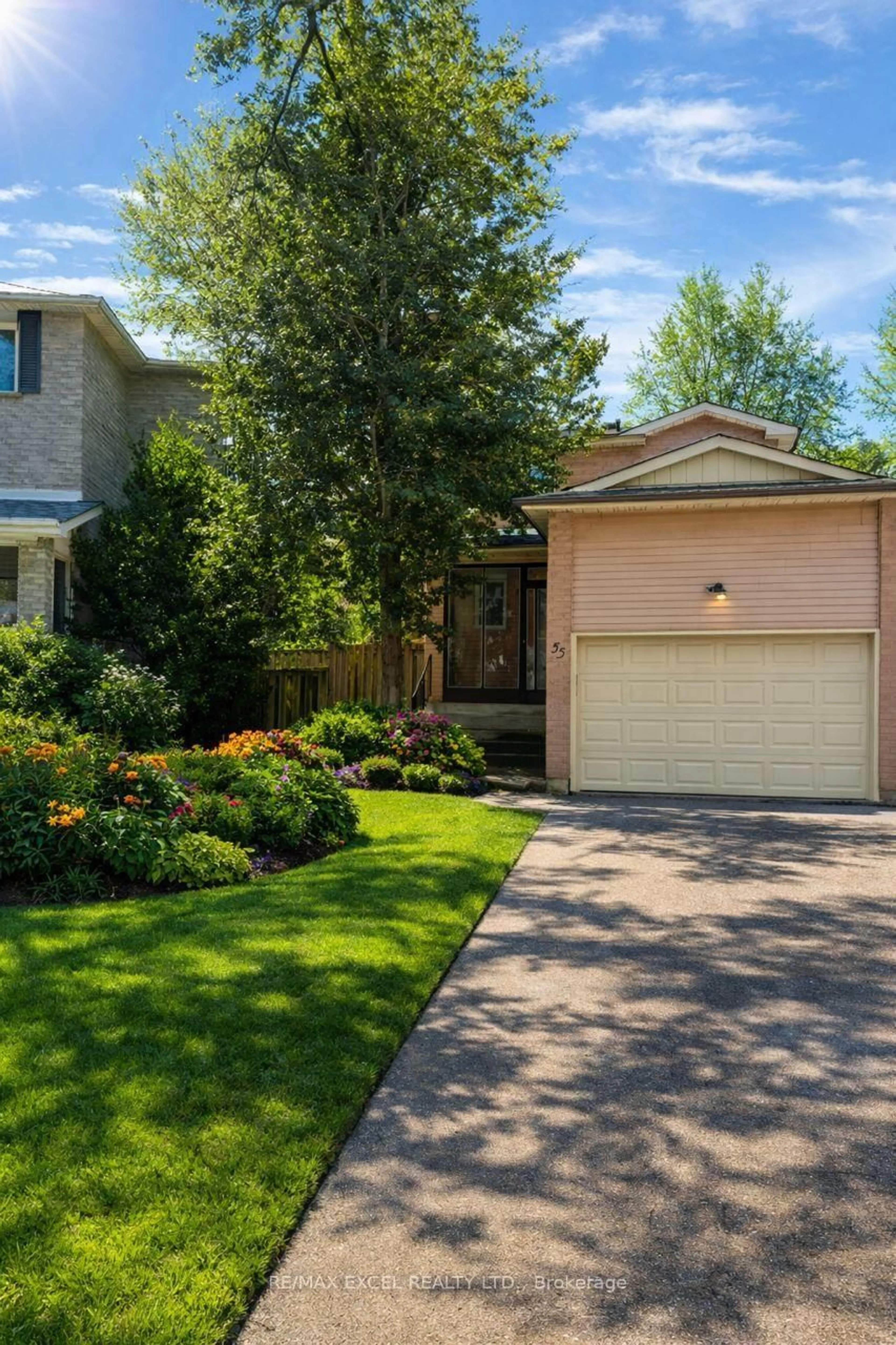 Home with brick exterior material, street for 55 Plumbrook Cres, Toronto Ontario M1S 3Z9