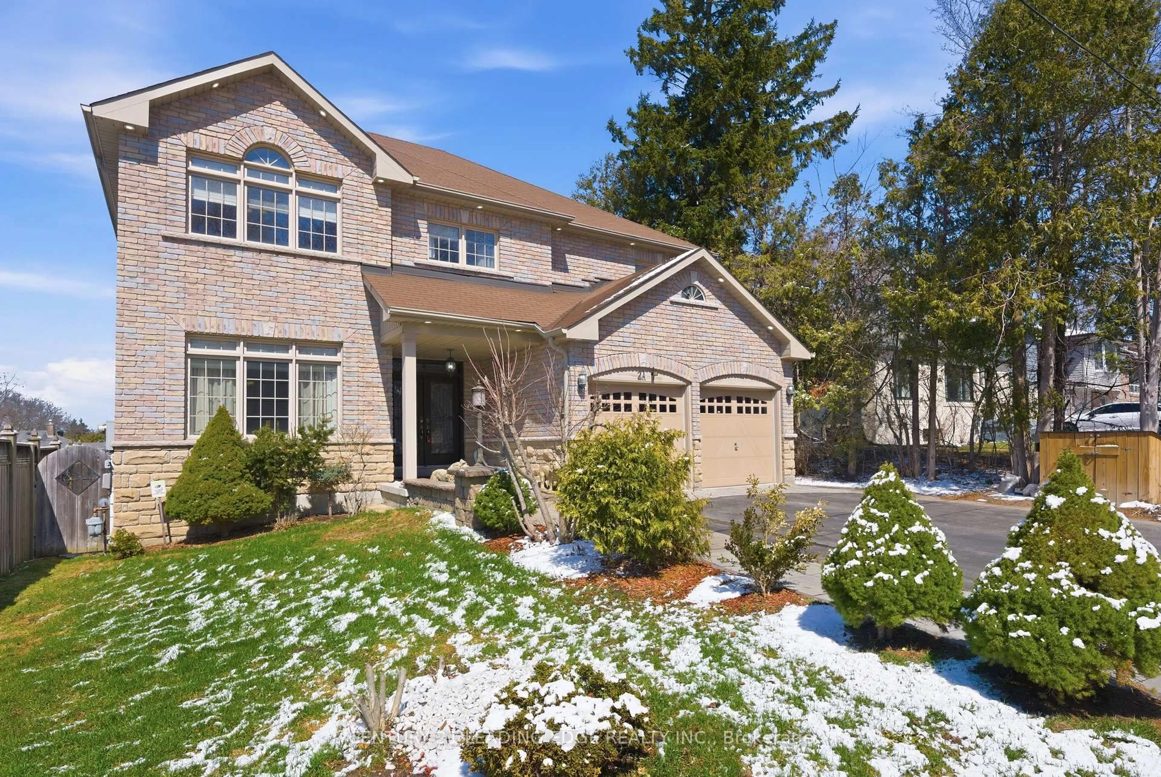 Home with brick exterior material, street for 2 A View St, Ajax Ontario L1Z 1E4