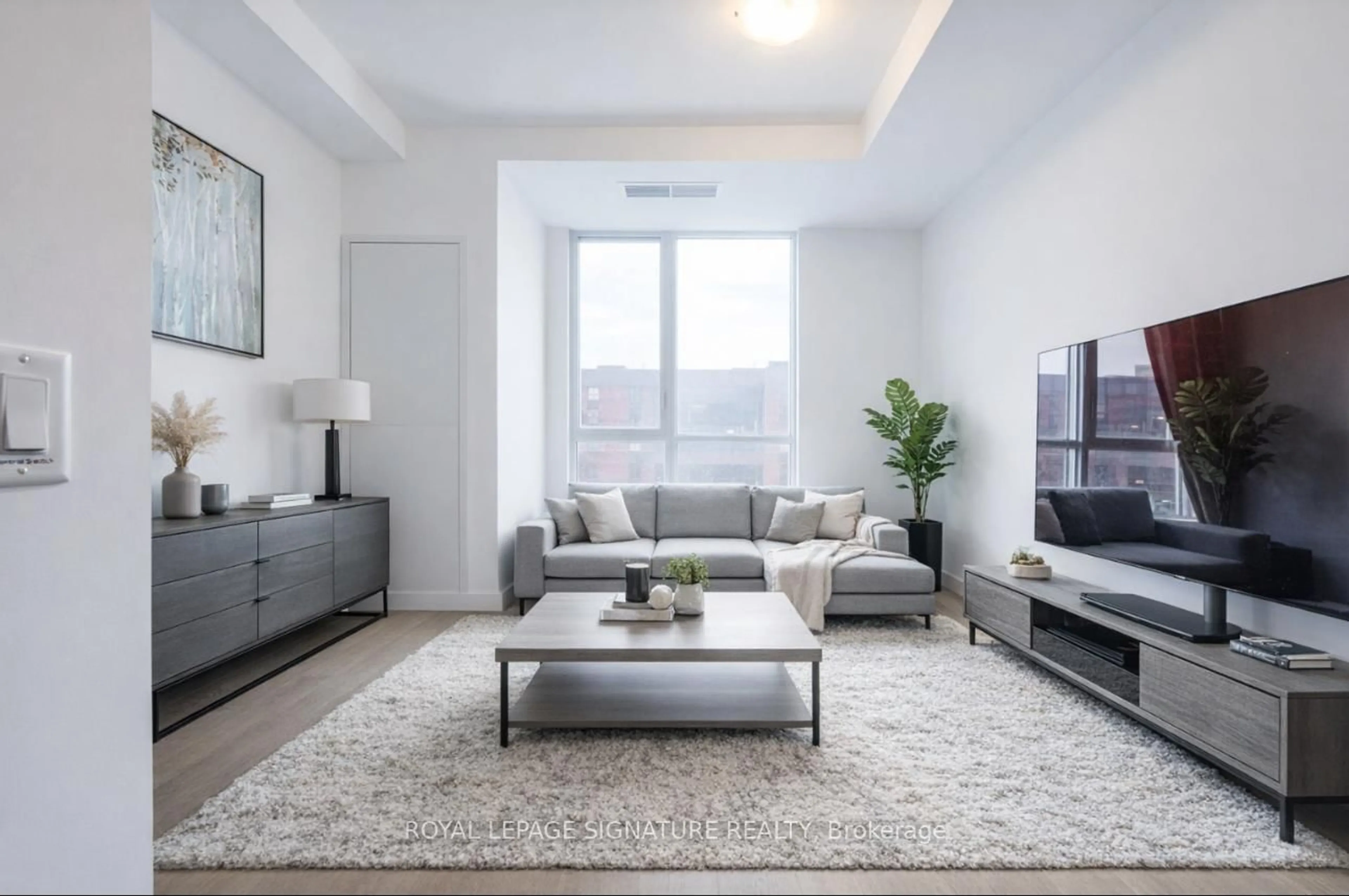 Living room with furniture, unknown for 2545 Simcoe St #202, Oshawa Ontario L1H 7K4