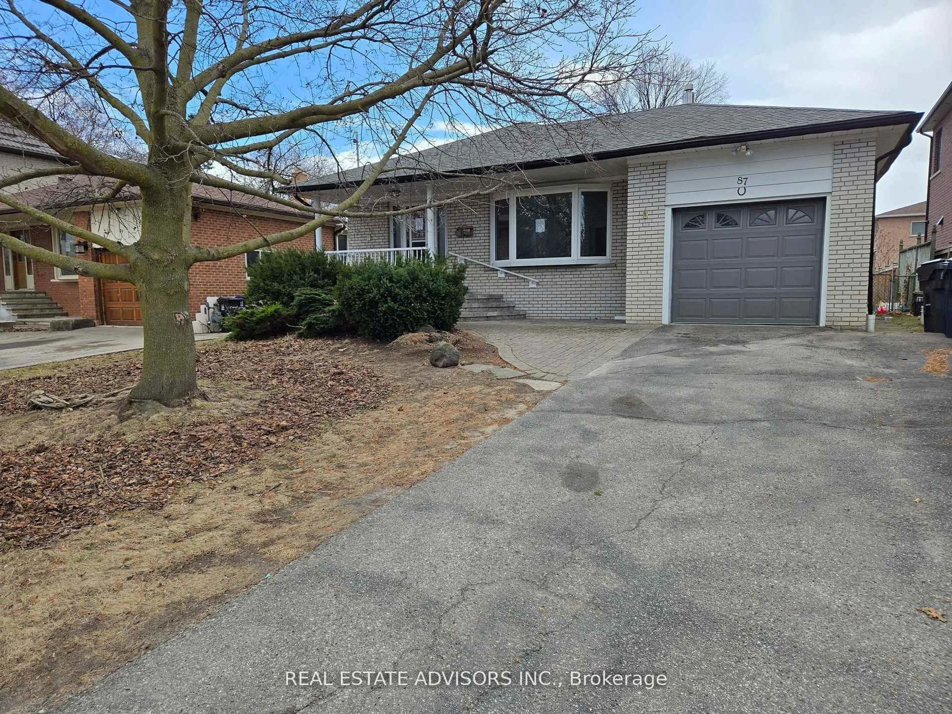 A pic from outside/outdoor area/front of a property/back of a property/a pic from drone, street for 87 Euclid Ave, Toronto Ontario M1C 1J8