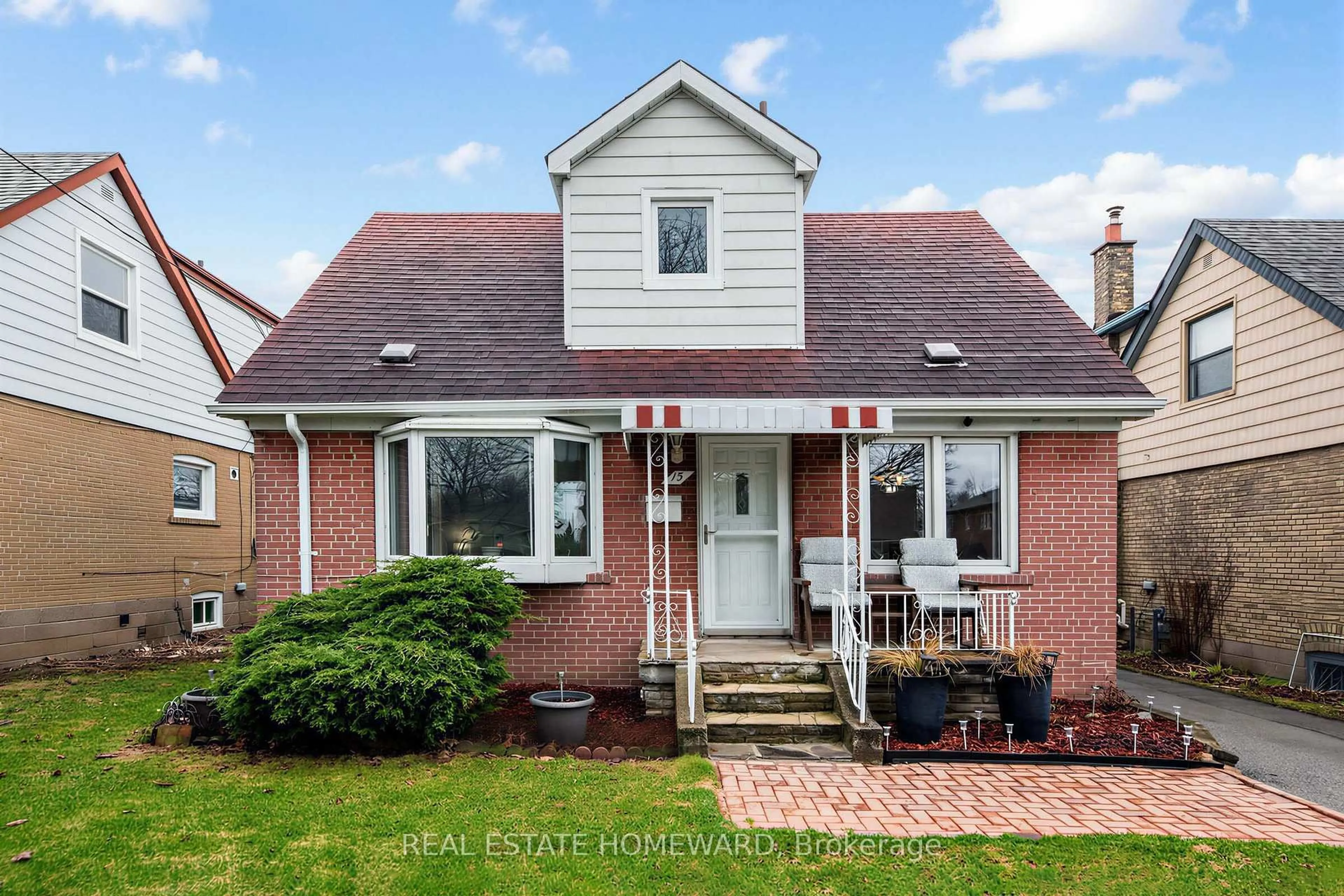 Home with brick exterior material, street for 15 Medonte Ave, Toronto Ontario M1L 1Z2