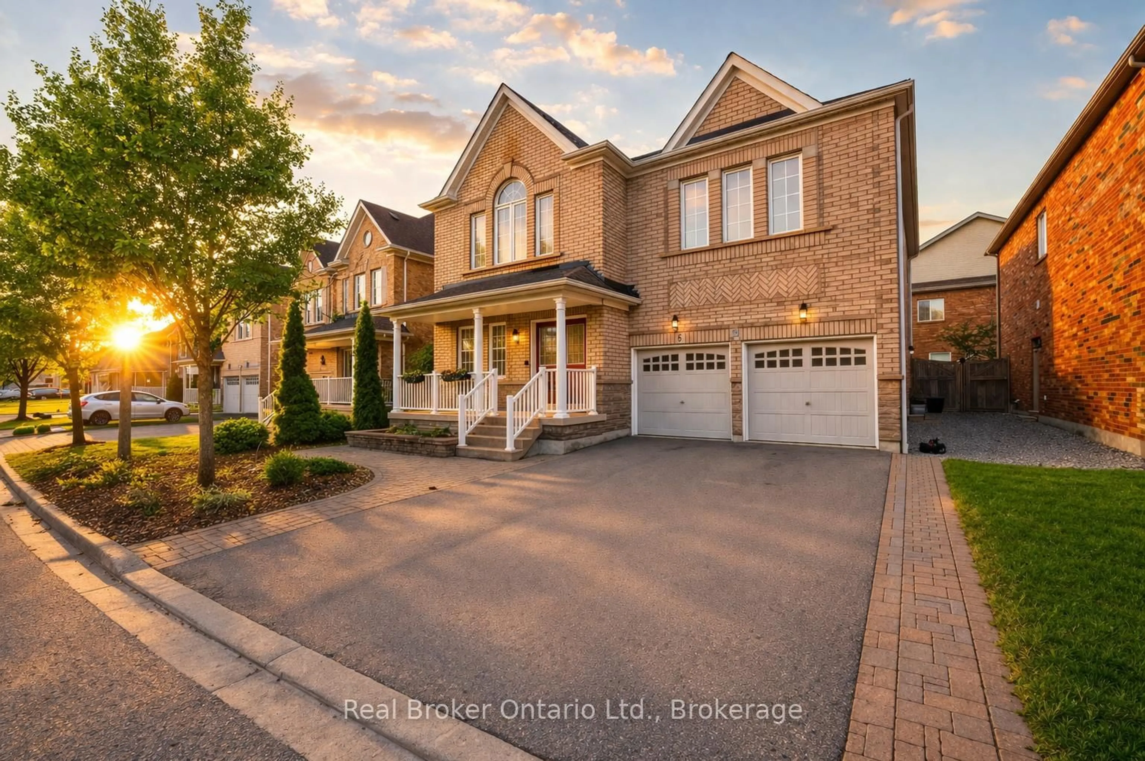 Home with brick exterior material, street for 6 Wilsongary Circ, Ajax Ontario L1T 0G7