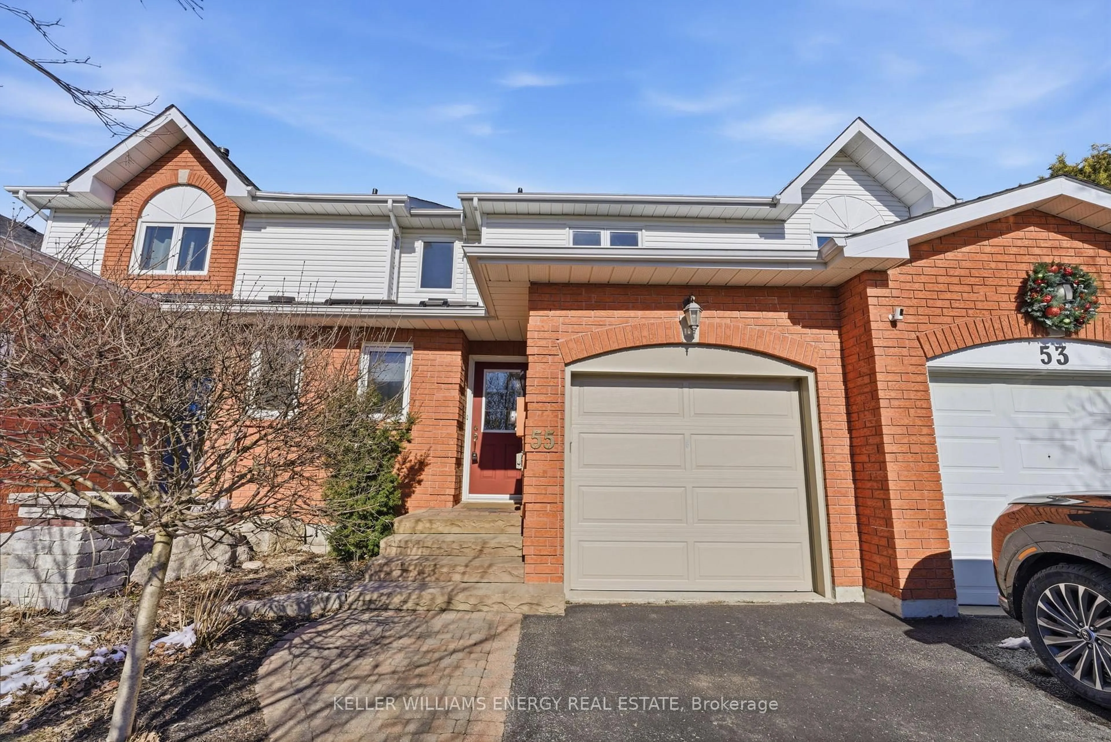 Home with brick exterior material, street for 55 Cecil Found Cres, Clarington Ontario L1E 2W1