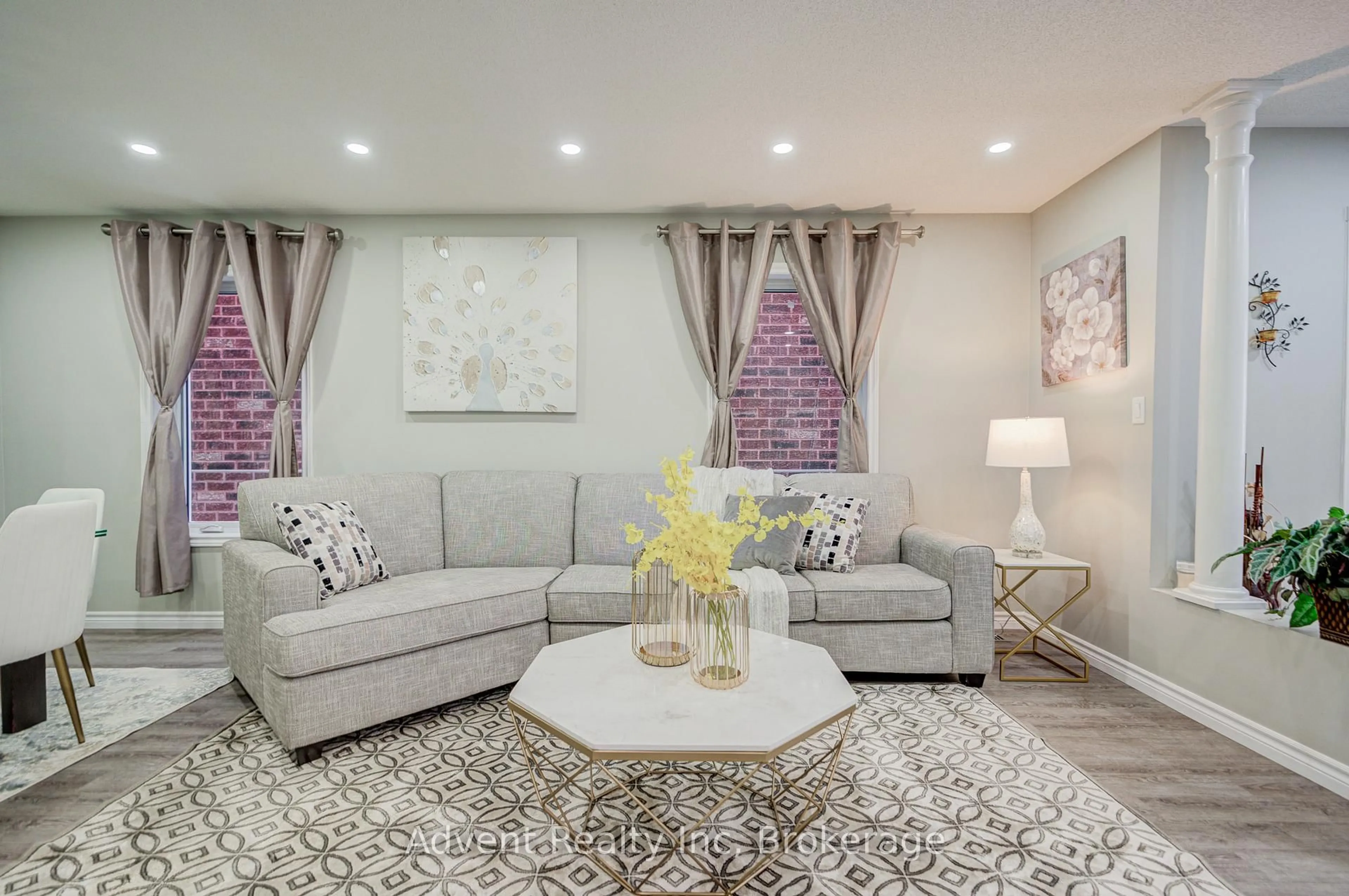 Living room with furniture, unknown for 16 Hibbard Dr, Ajax Ontario L1Z 1J7