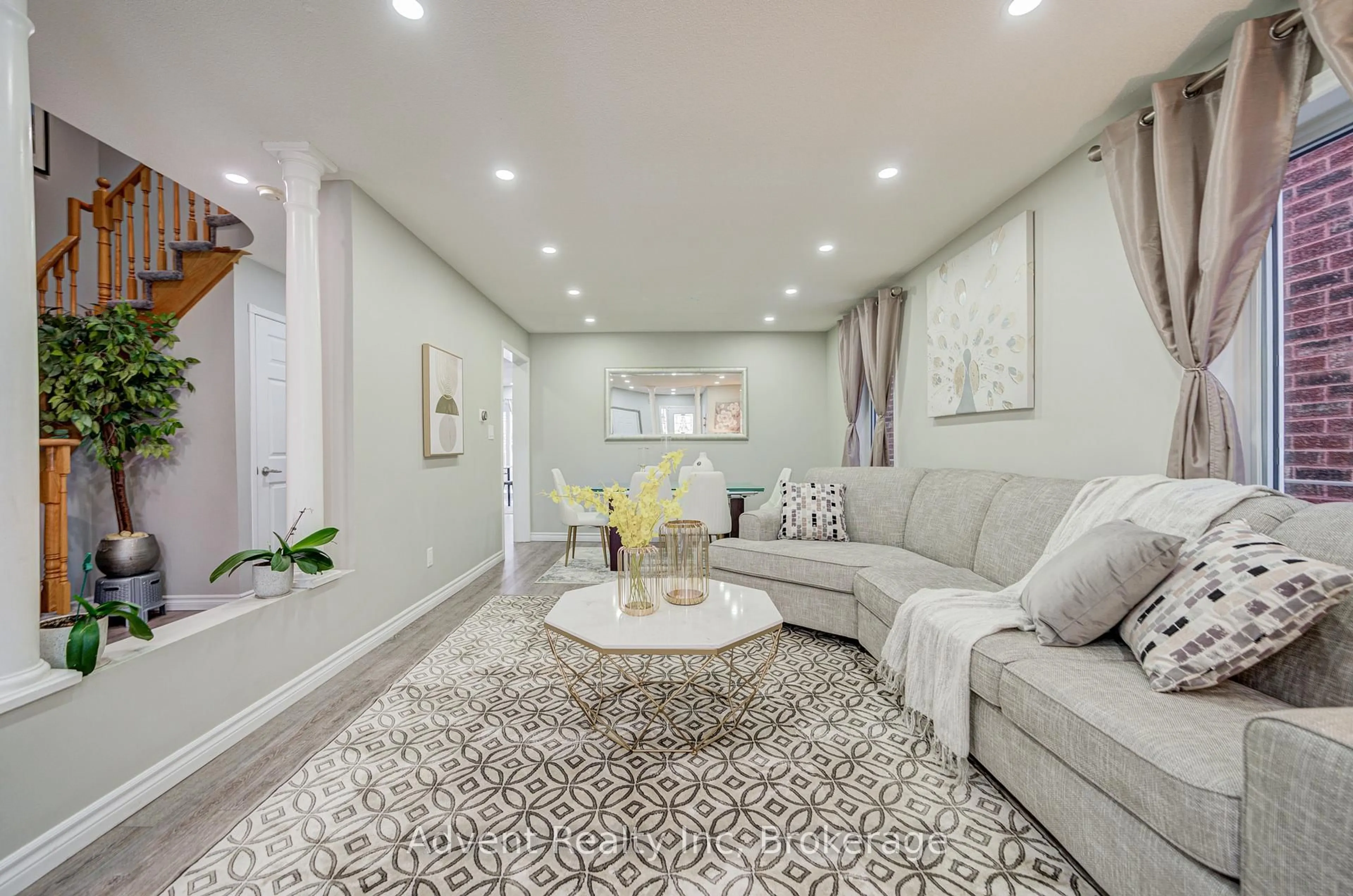 Living room with furniture, unknown for 16 Hibbard Dr, Ajax Ontario L1Z 1J7