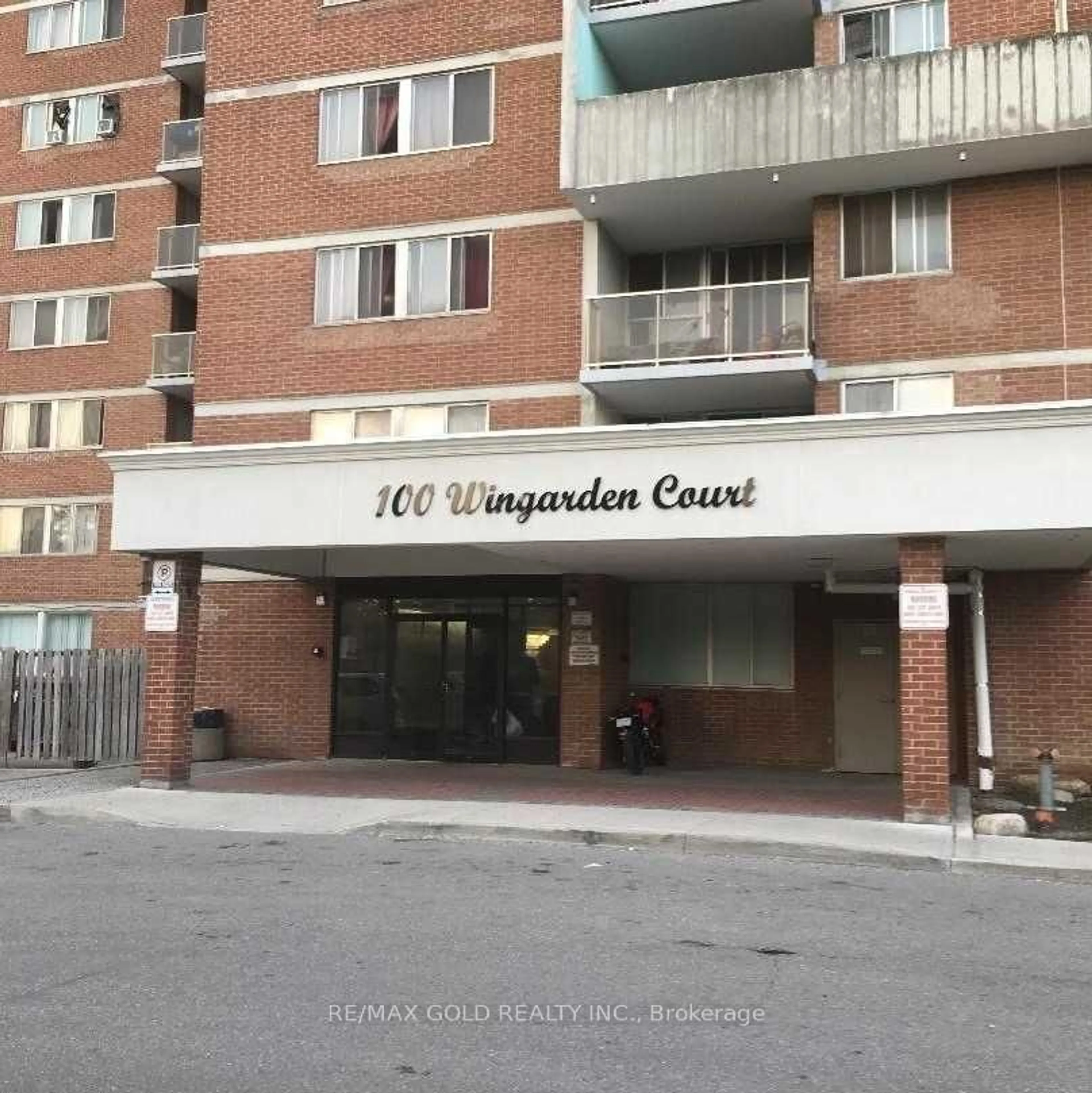 Indoor foyer for 100 Wingarden Crt #2009, Toronto Ontario M1B 2P4