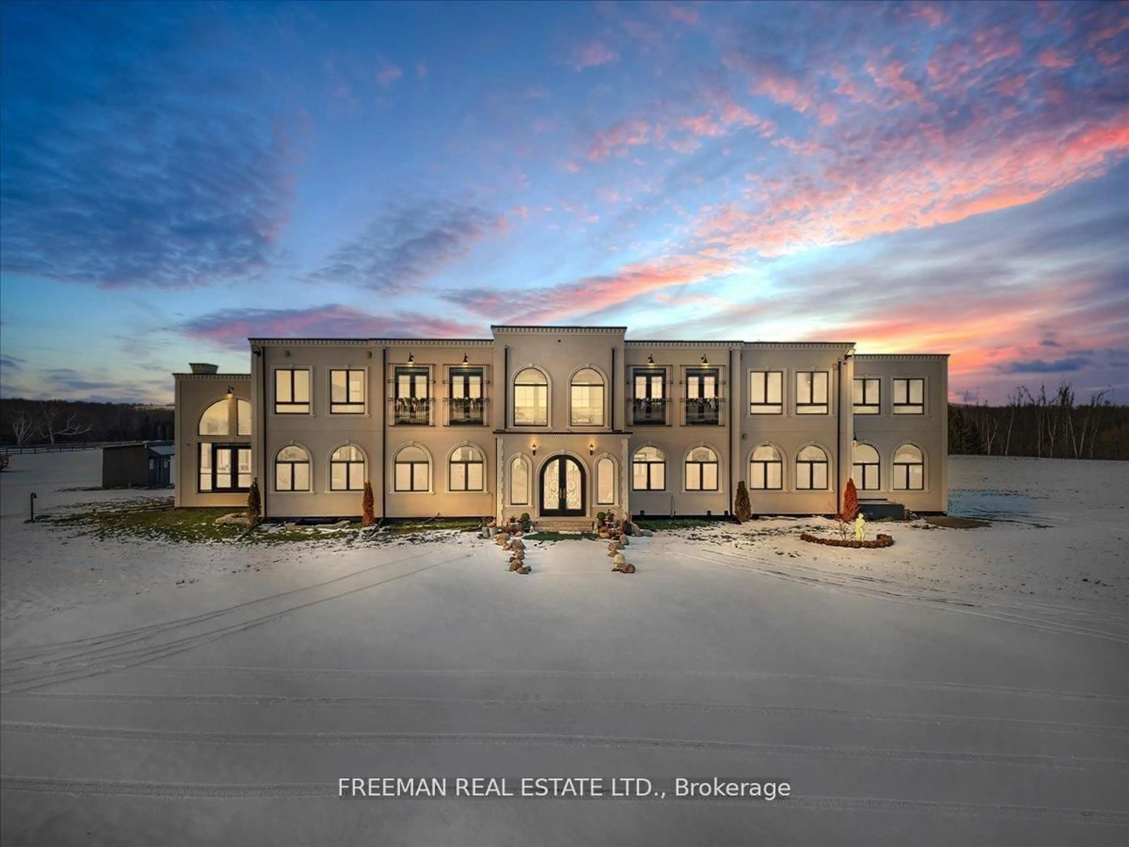 A pic from outside/outdoor area/front of a property/back of a property/a pic from drone, building for 3655 Hancock Rd, Clarington Ontario L1E 2M1