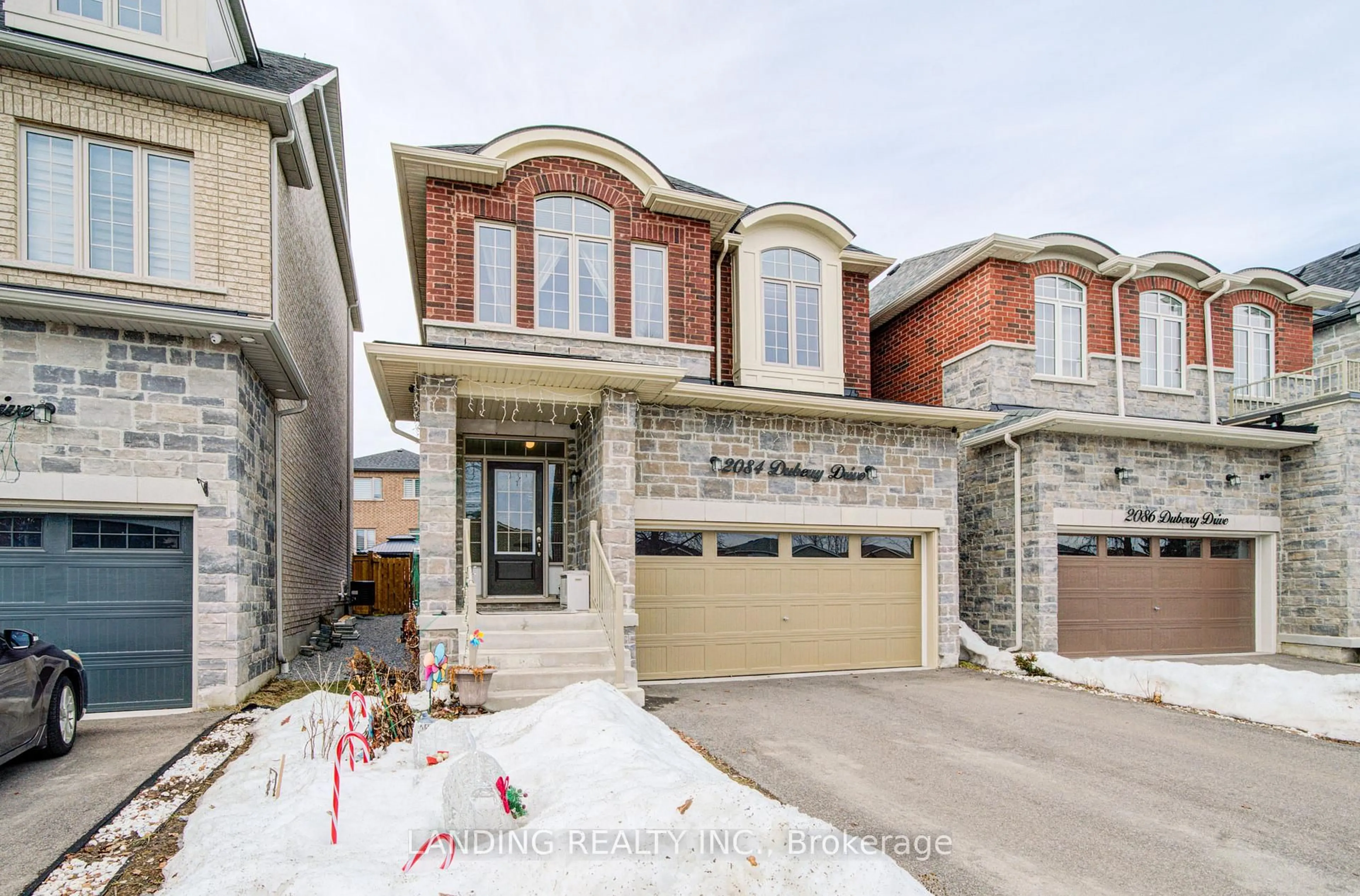 Home with brick exterior material, street for 2084 Duberry Dr, Pickering Ontario L1X 1Y5