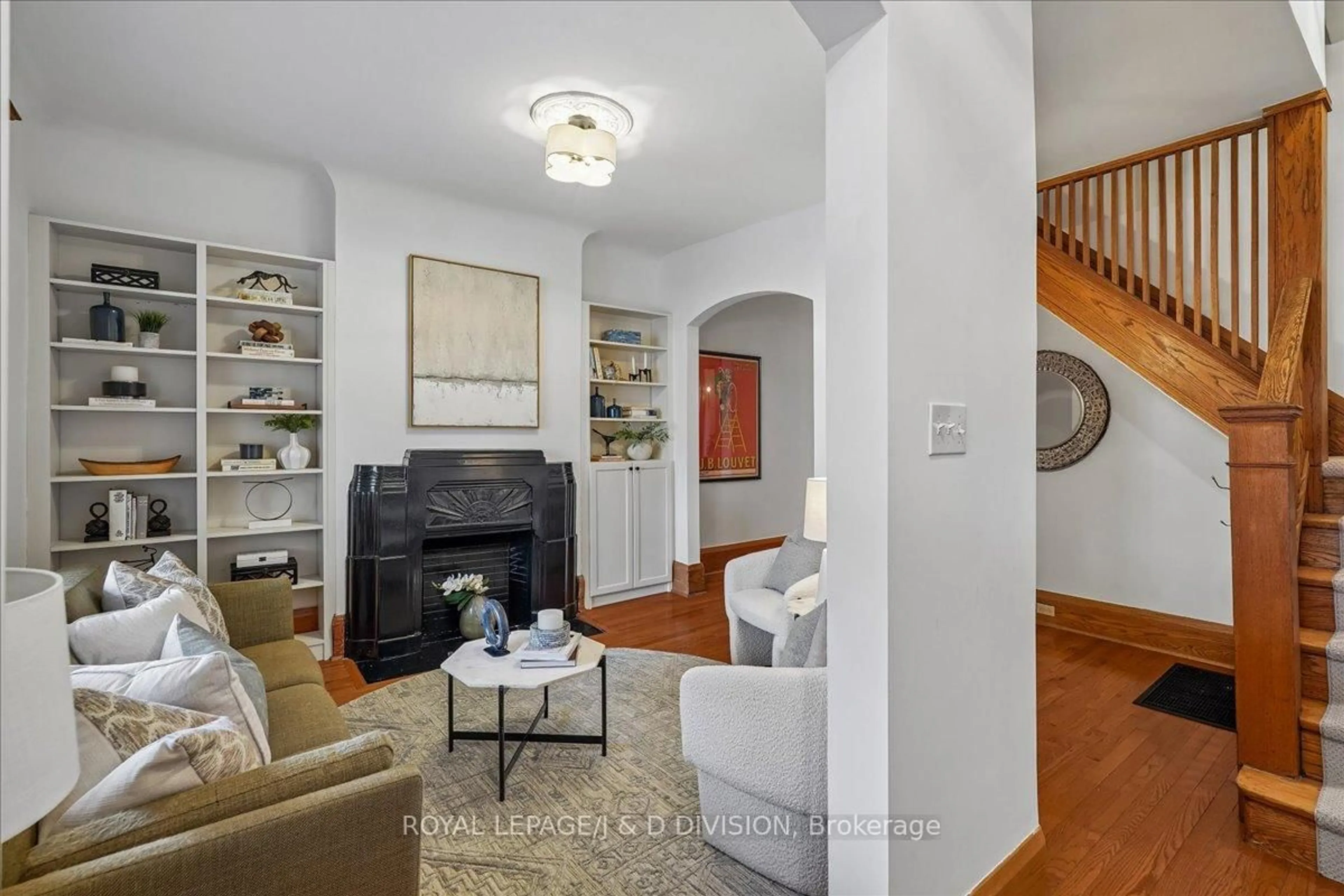 Living room with furniture, unknown for 141 Browning Ave, Toronto Ontario M4K 1W4