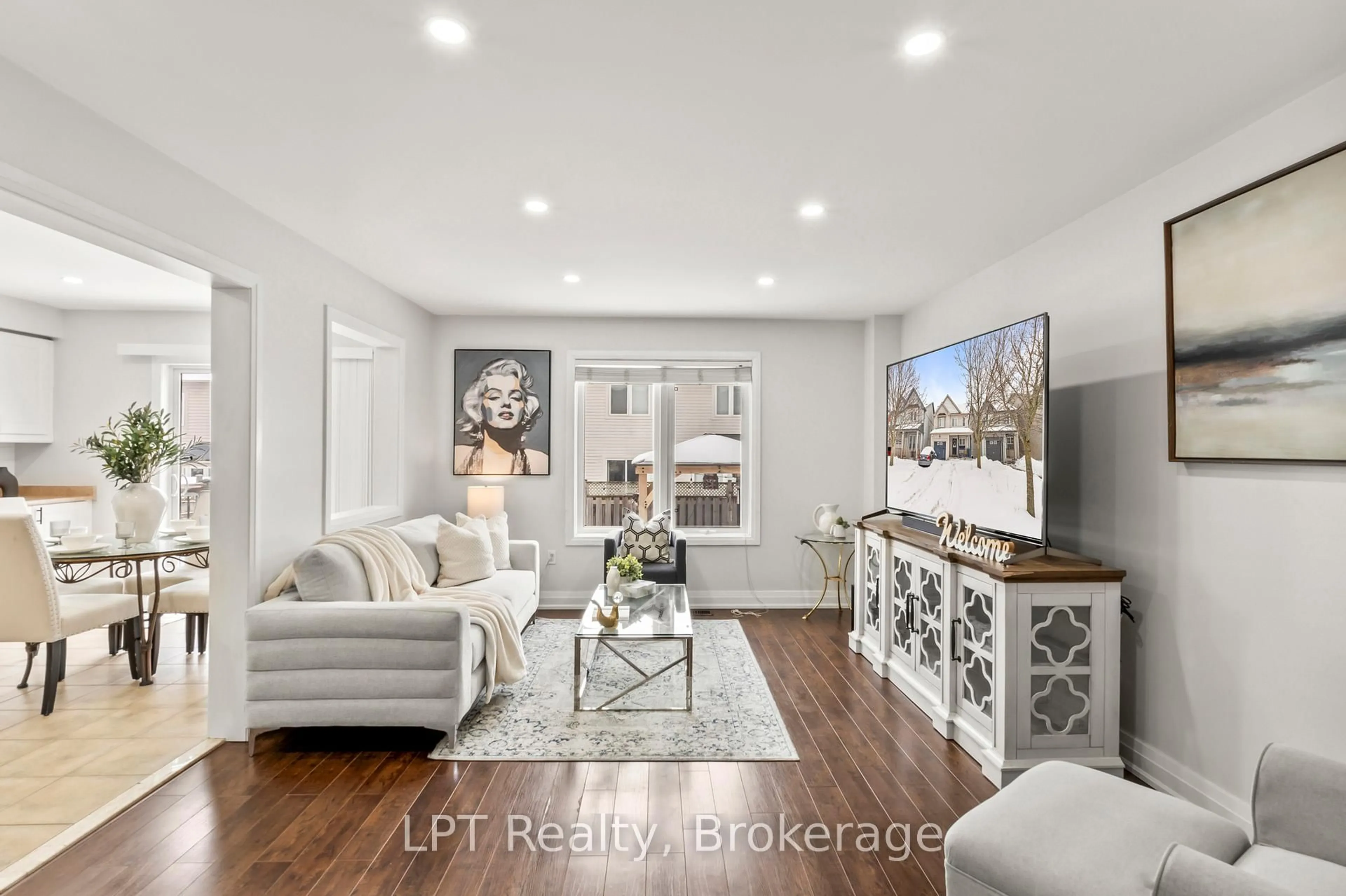 Living room with furniture, unknown for 52 Norland Circ, Oshawa Ontario L1L 0A6