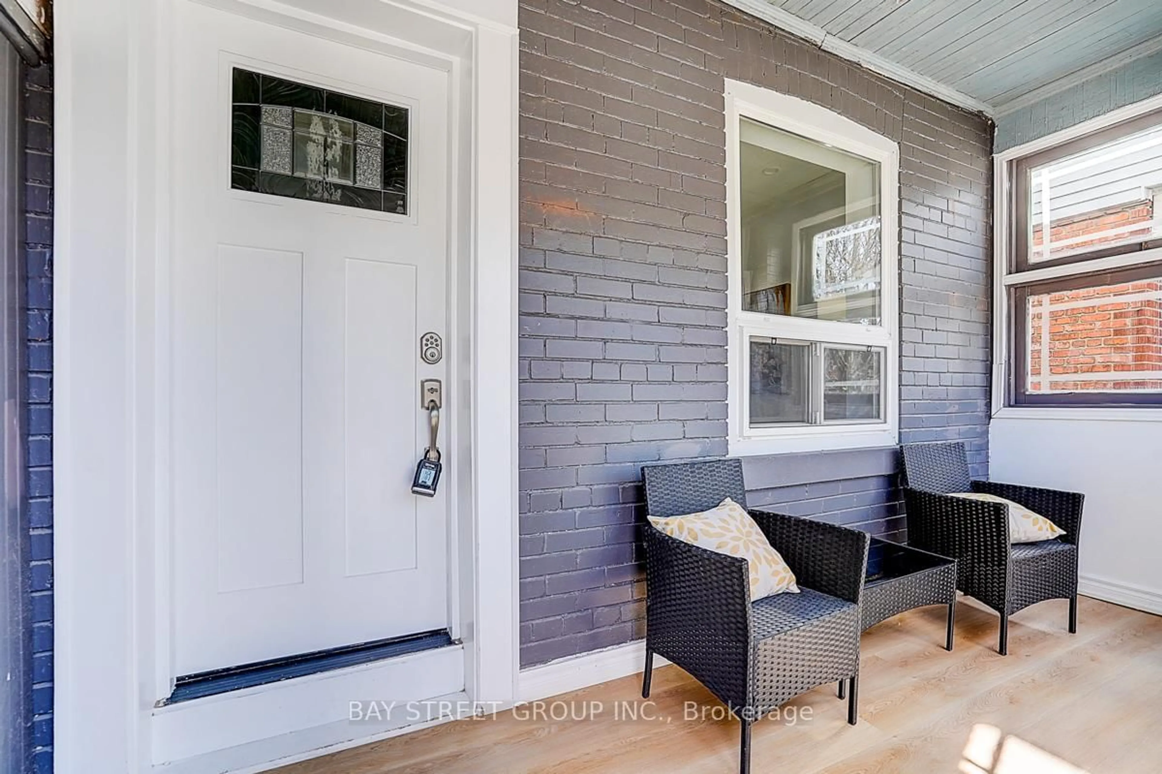 Indoor entryway for 85 Donlands Ave, Toronto Ontario M4J 3N9