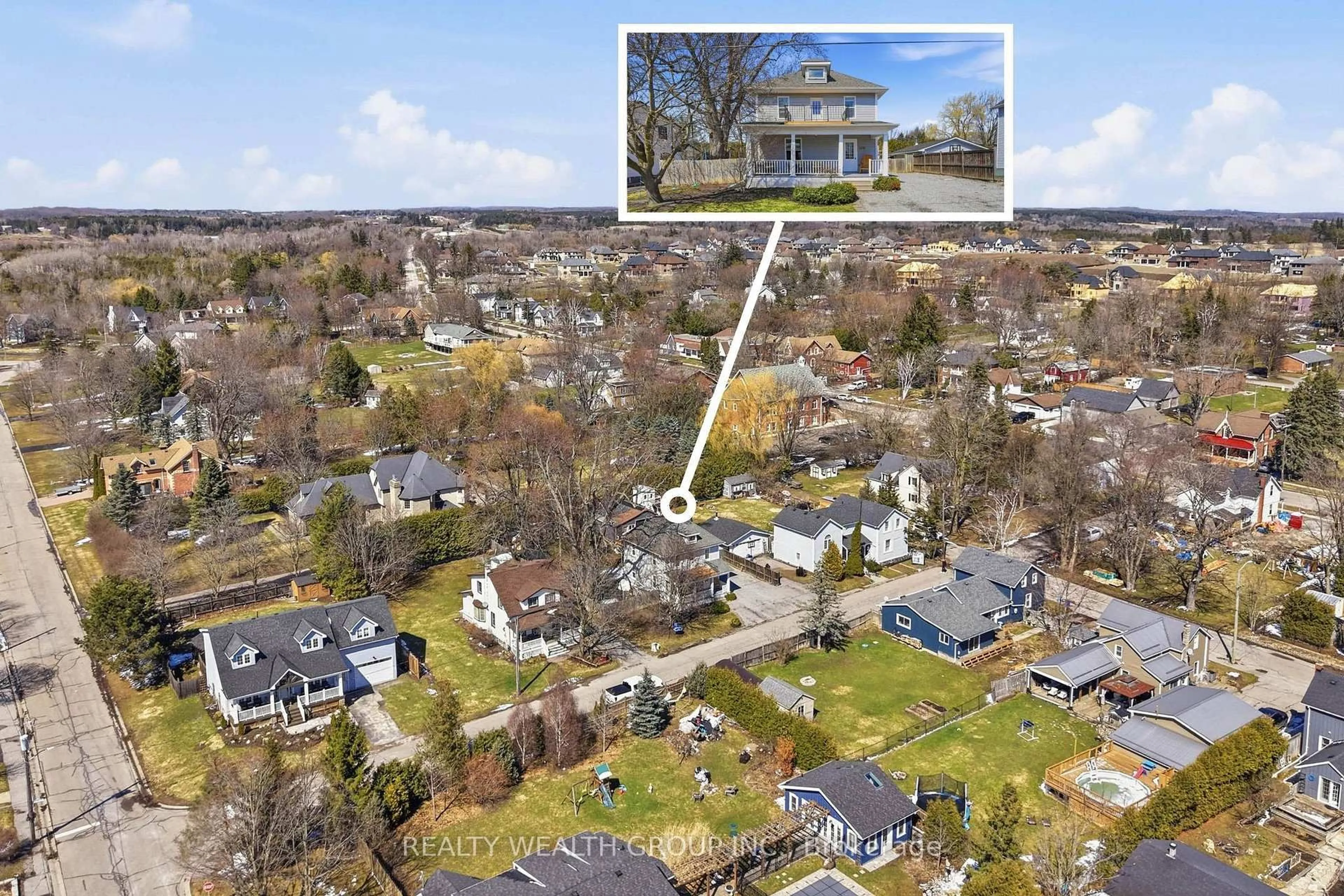 A pic from outside/outdoor area/front of a property/back of a property/a pic from drone, street for 1678 David St, Pickering Ontario L1Y 1B2