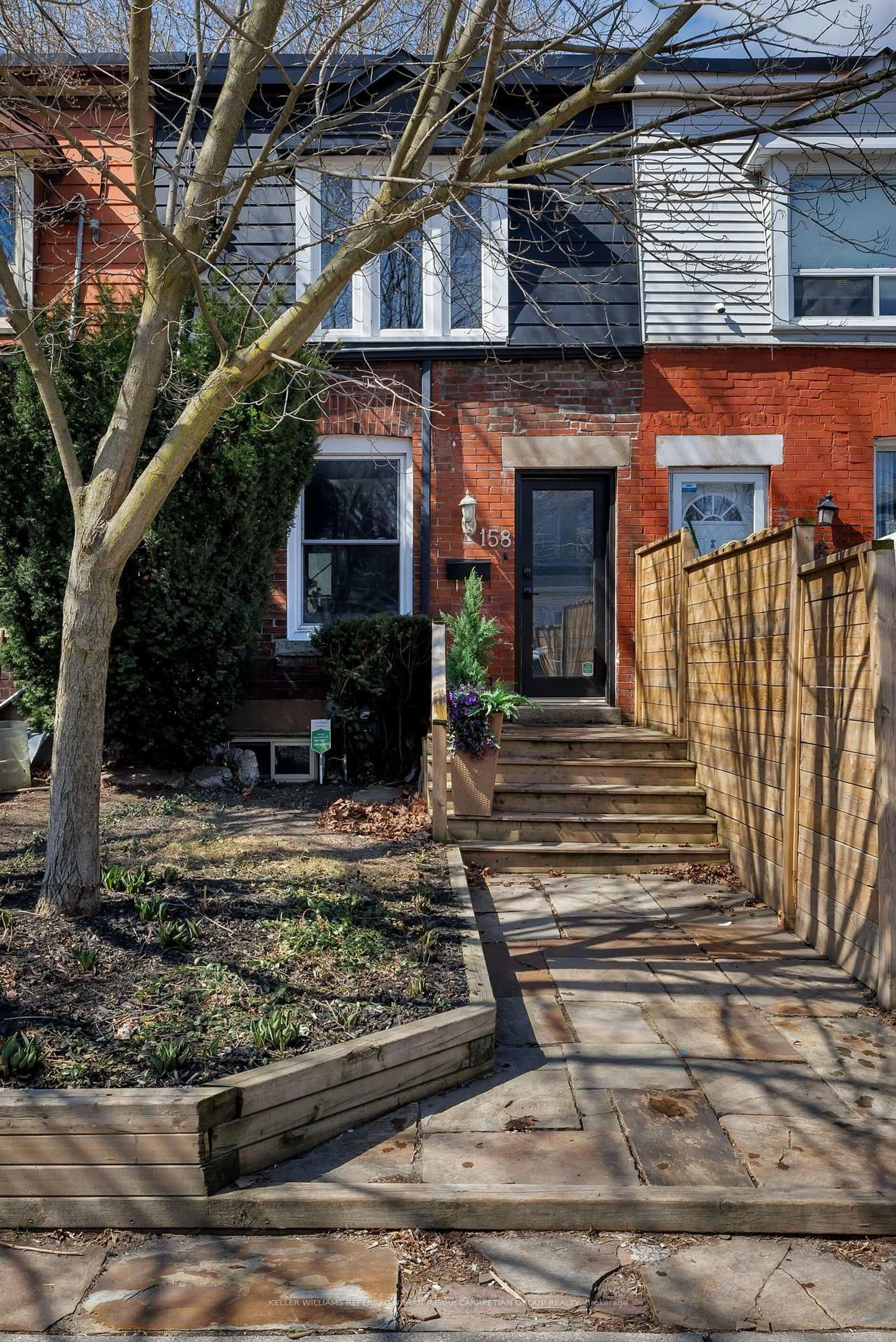 Home with brick exterior material, street for 158 Galt Ave, Toronto Ontario M4M 2Z3