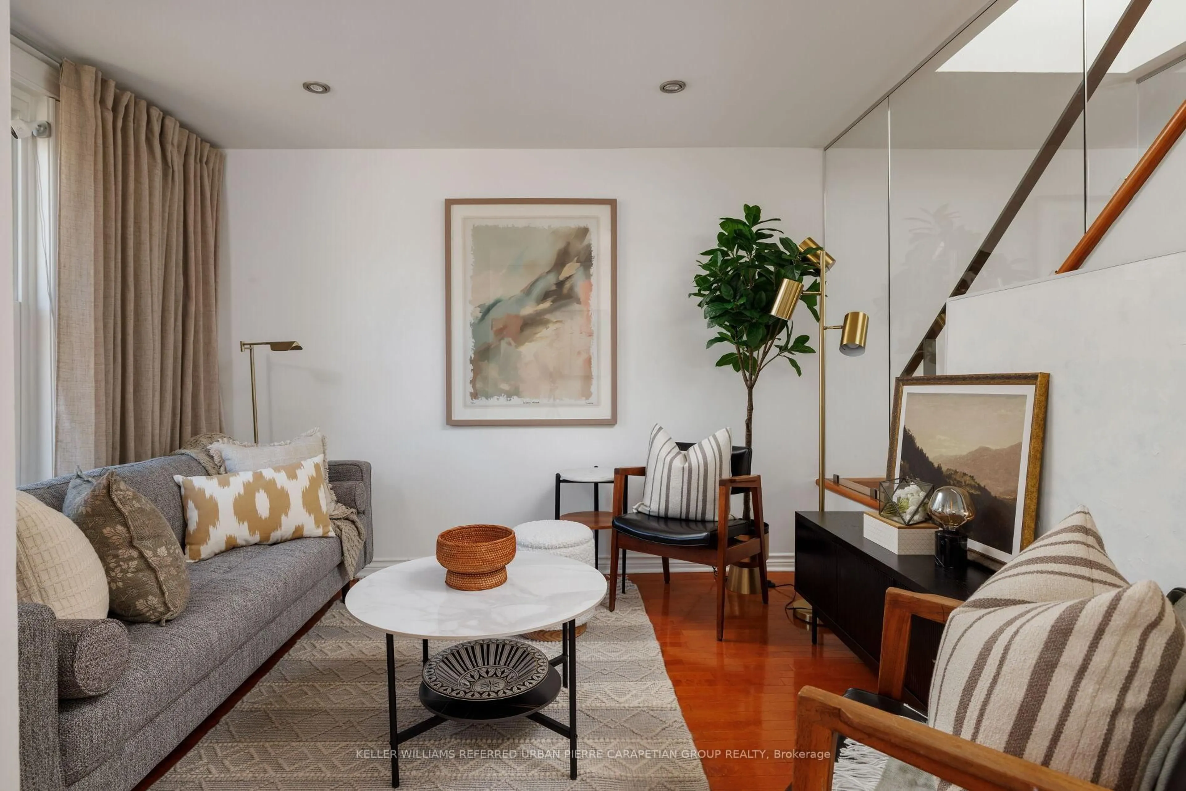 Living room with furniture, unknown for 158 Galt Ave, Toronto Ontario M4M 2Z3