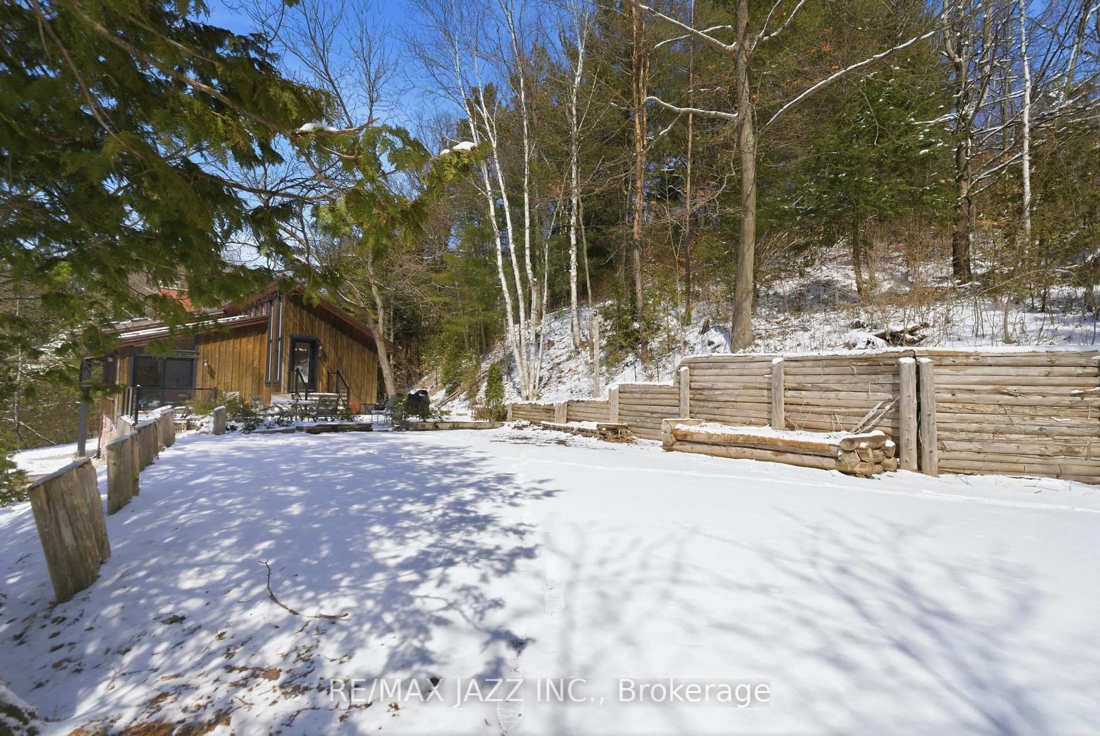 A pic from outside/outdoor area/front of a property/back of a property/a pic from drone, forest/trees view for 4204 Concession 8 Rd, Clarington Ontario L0B 1M0