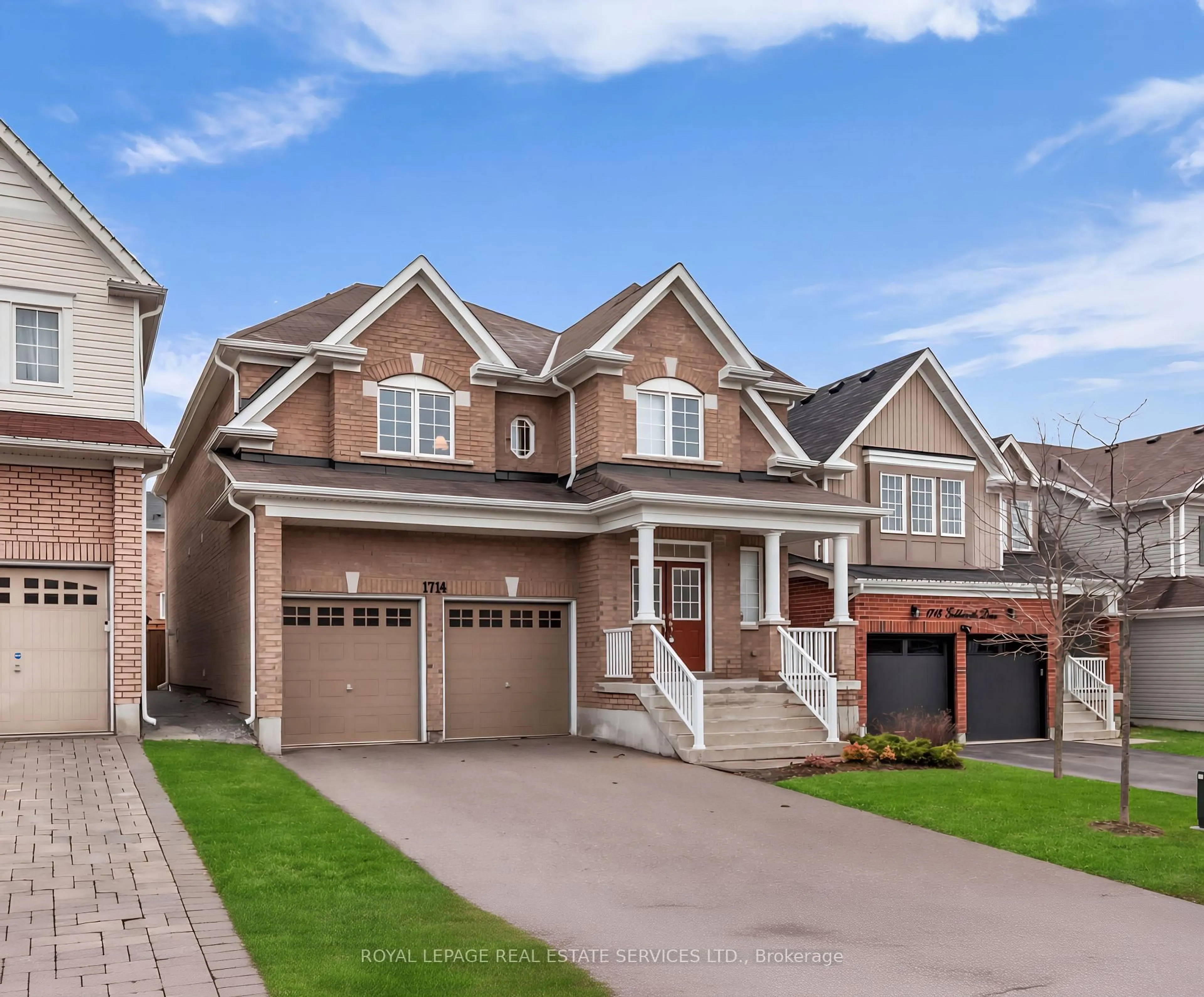 Home with brick exterior material, street for 1714 Goldsmith Dr, Oshawa Ontario L1K 0T8