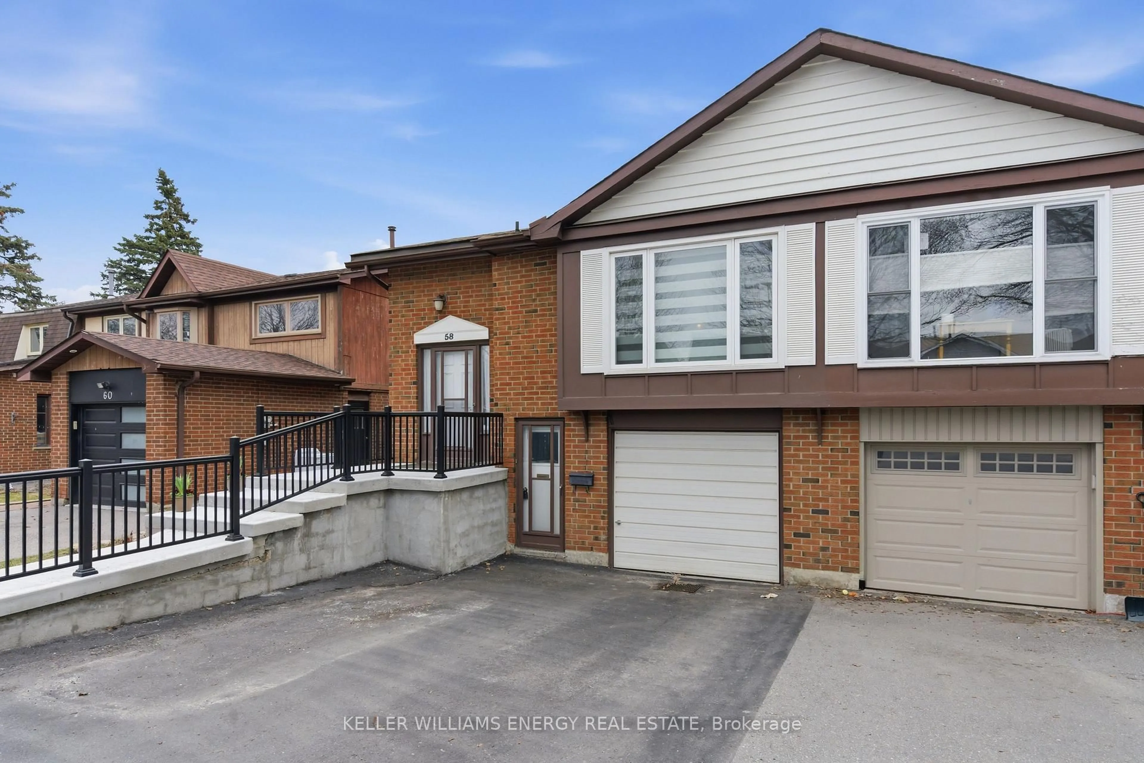Home with brick exterior material, street for 58 Muir Cres, Whitby Ontario L1P 1B6