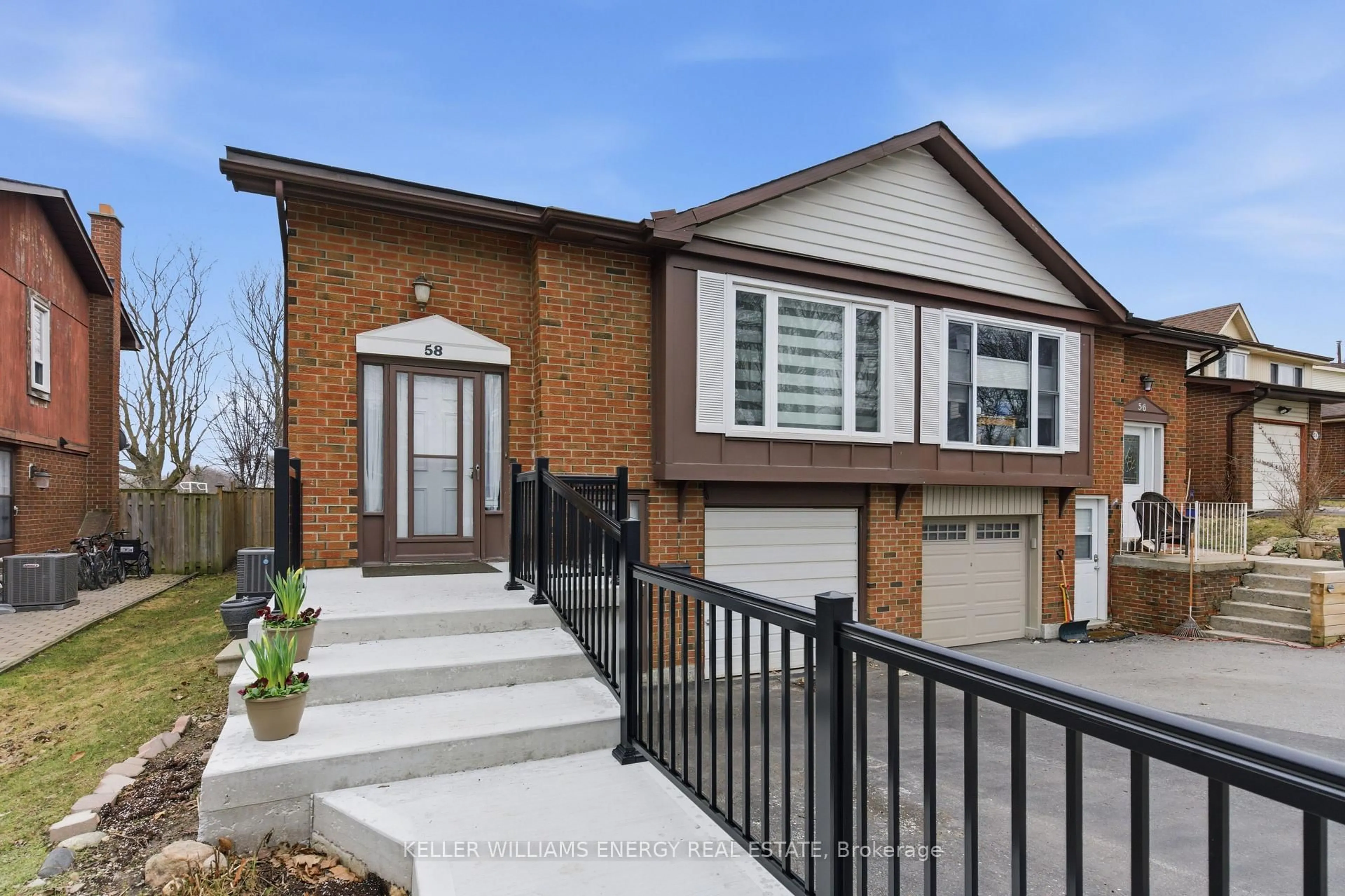 Home with brick exterior material, street for 58 Muir Cres, Whitby Ontario L1P 1B6