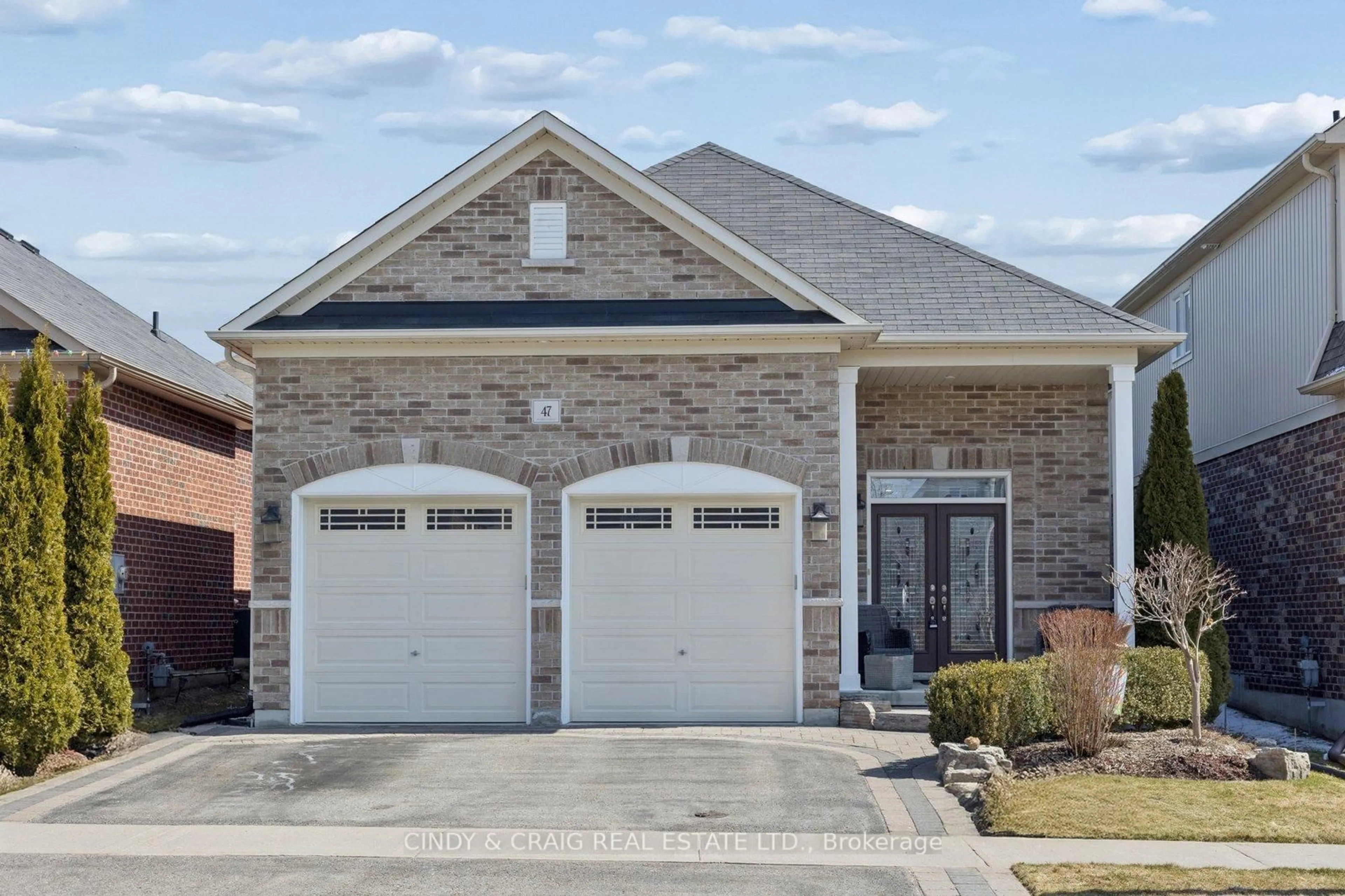 Home with brick exterior material, street for 47 Gordon Cowling St, Clarington Ontario L1E 0G7
