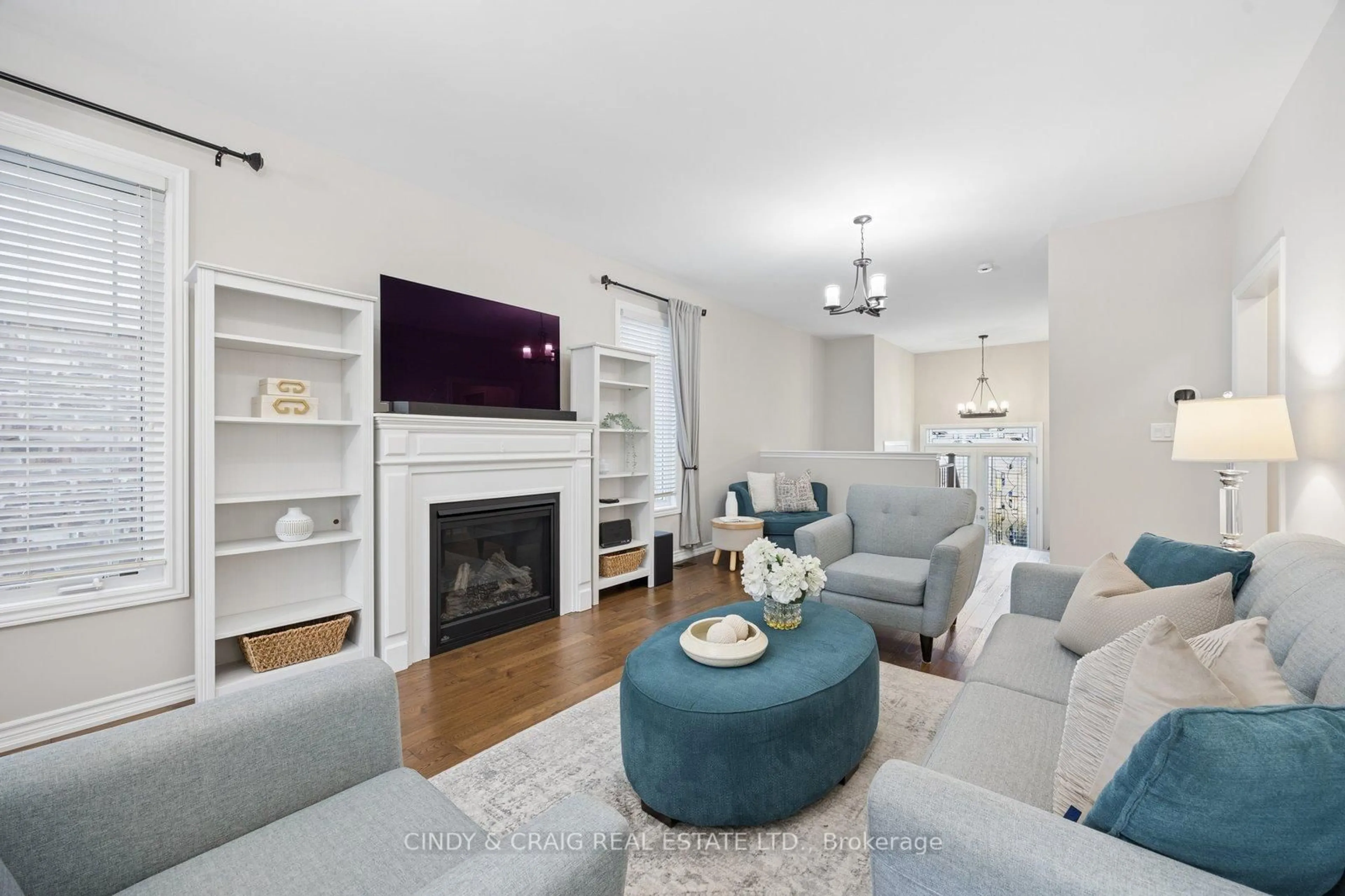 Living room with furniture, unknown for 47 Gordon Cowling St, Clarington Ontario L1E 0G7