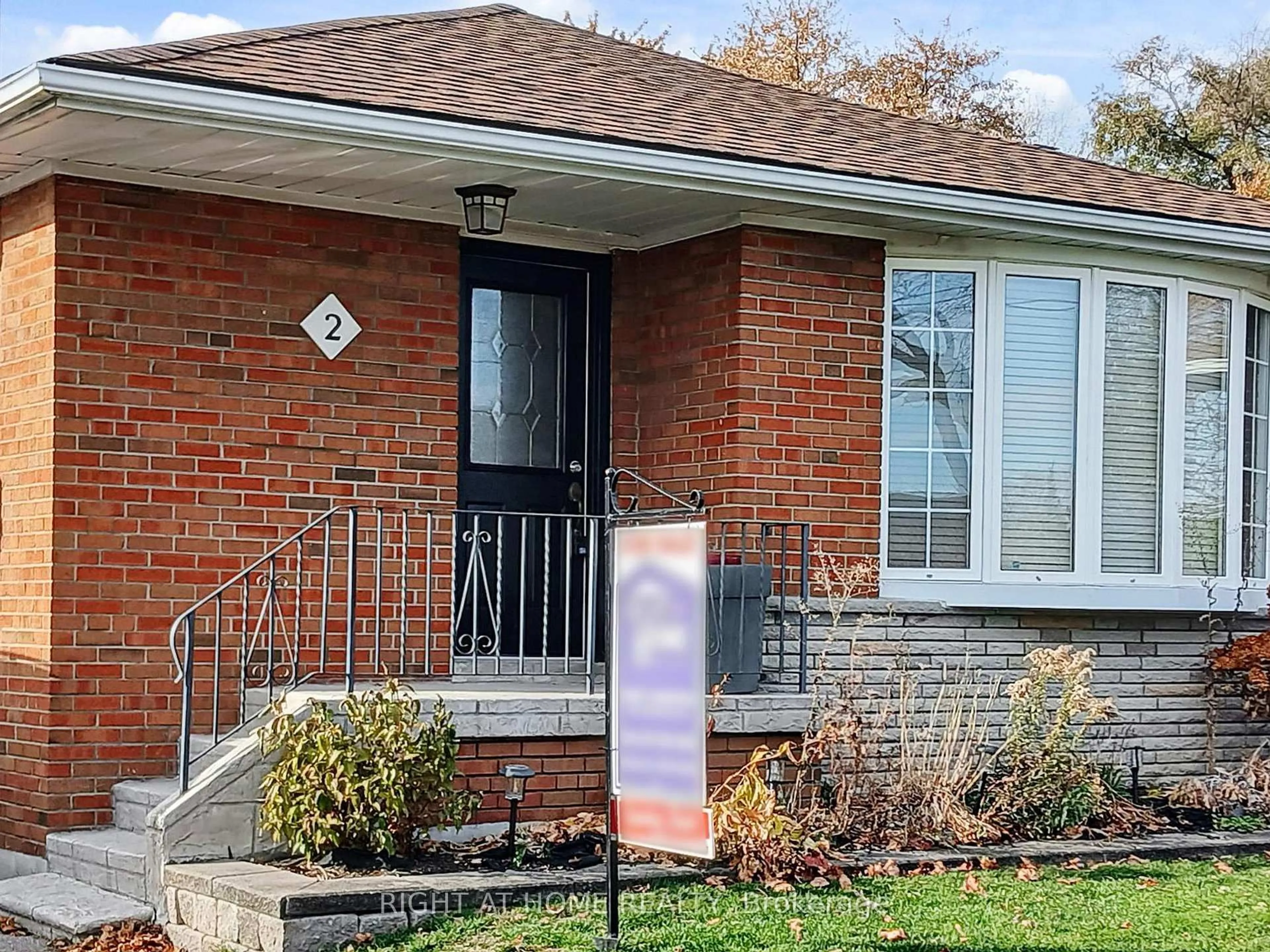 Home with brick exterior material, street for 2 Barnes Cres, Toronto Ontario M1G 1Z9
