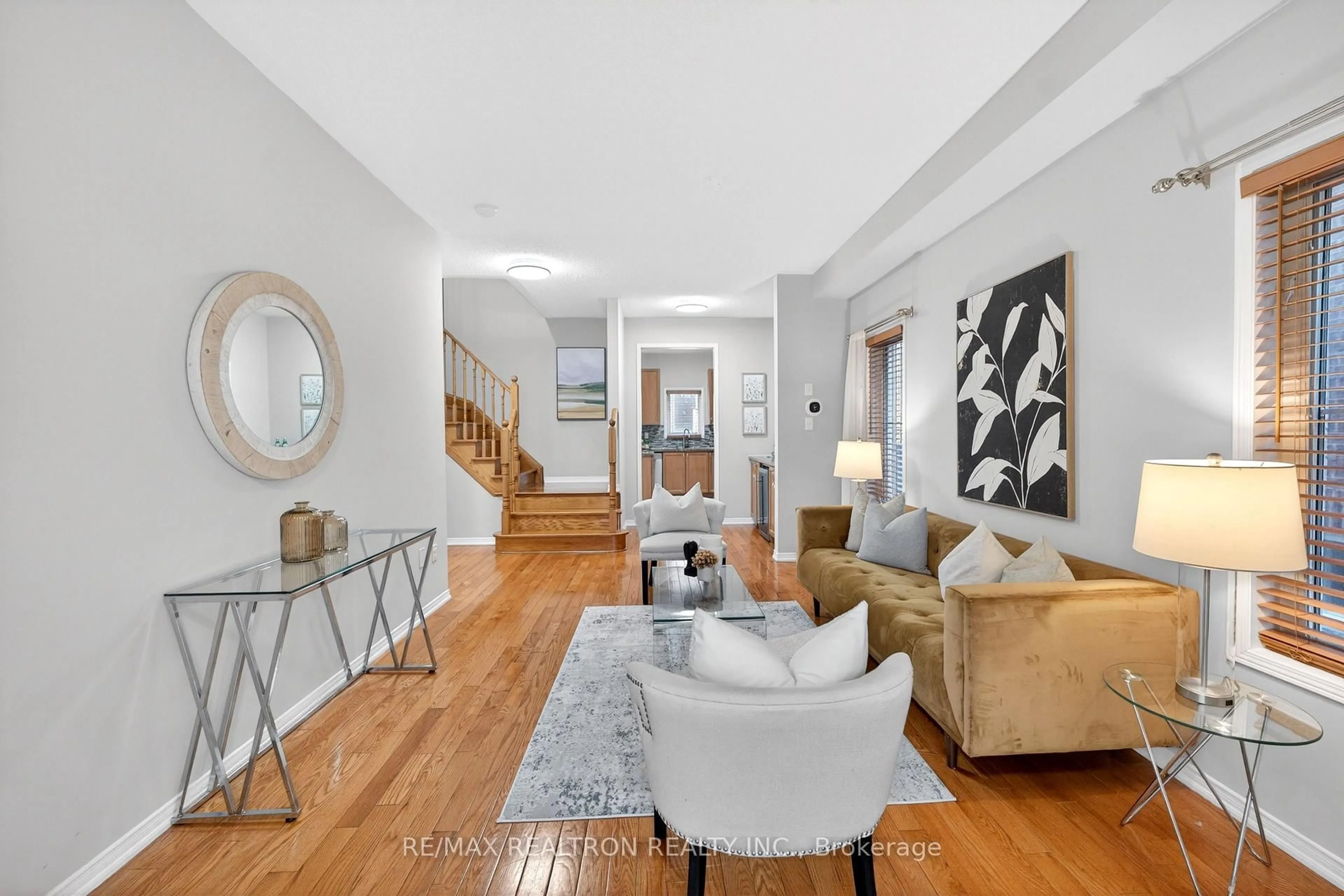 Living room with furniture, unknown for 76 Booker Dr, Ajax Ontario L1Z 0J4