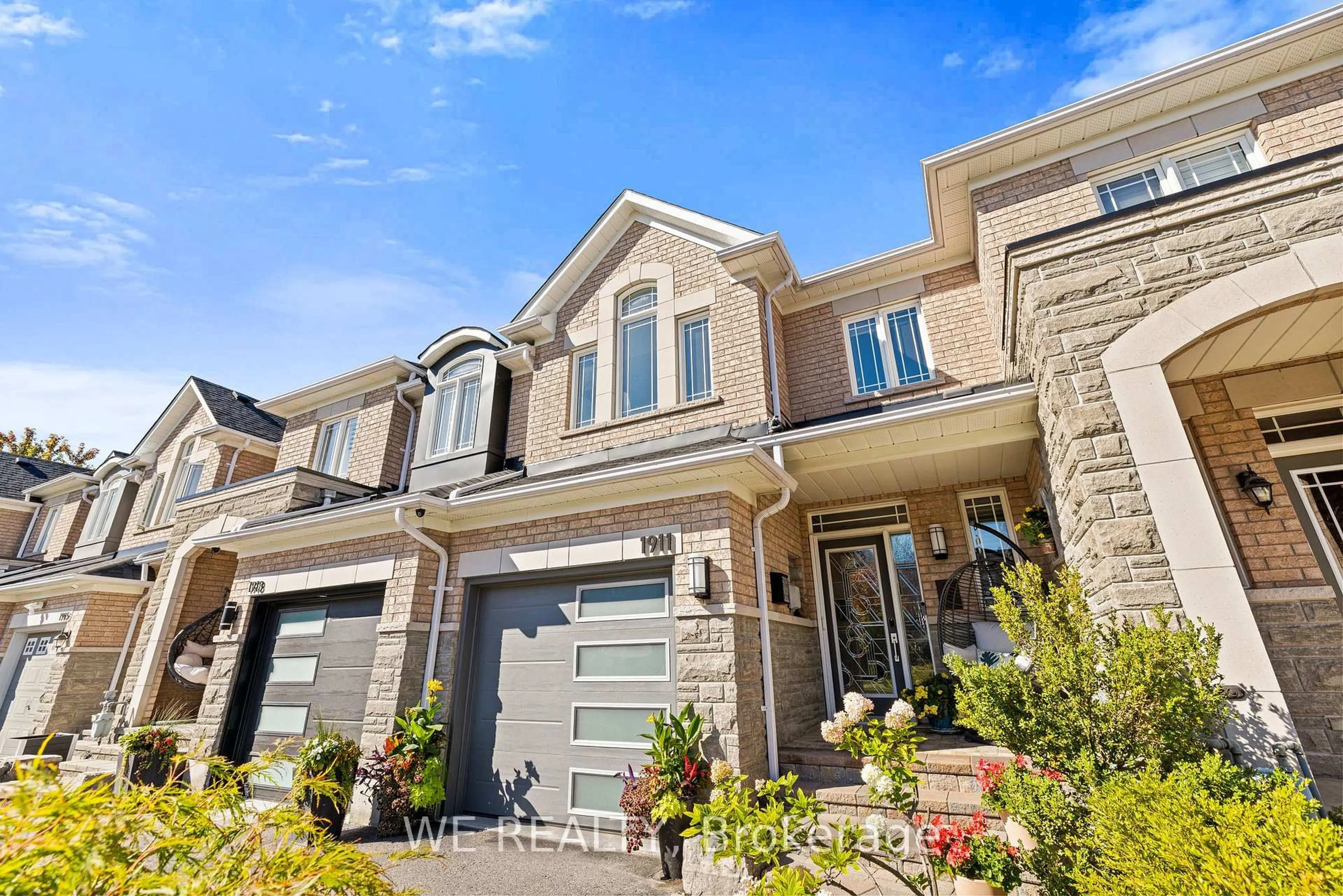 Home with brick exterior material, street for 1911 Calvington Dr, Pickering Ontario L1V 0B3