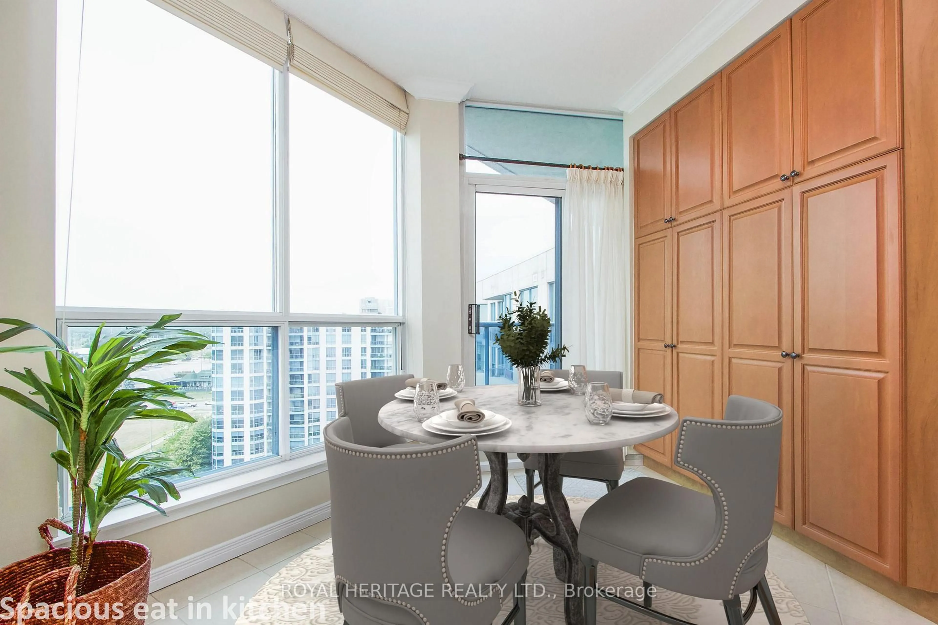 Dining room, unknown for 340 Watson St St #1209, Whitby Ontario L1N 9G1