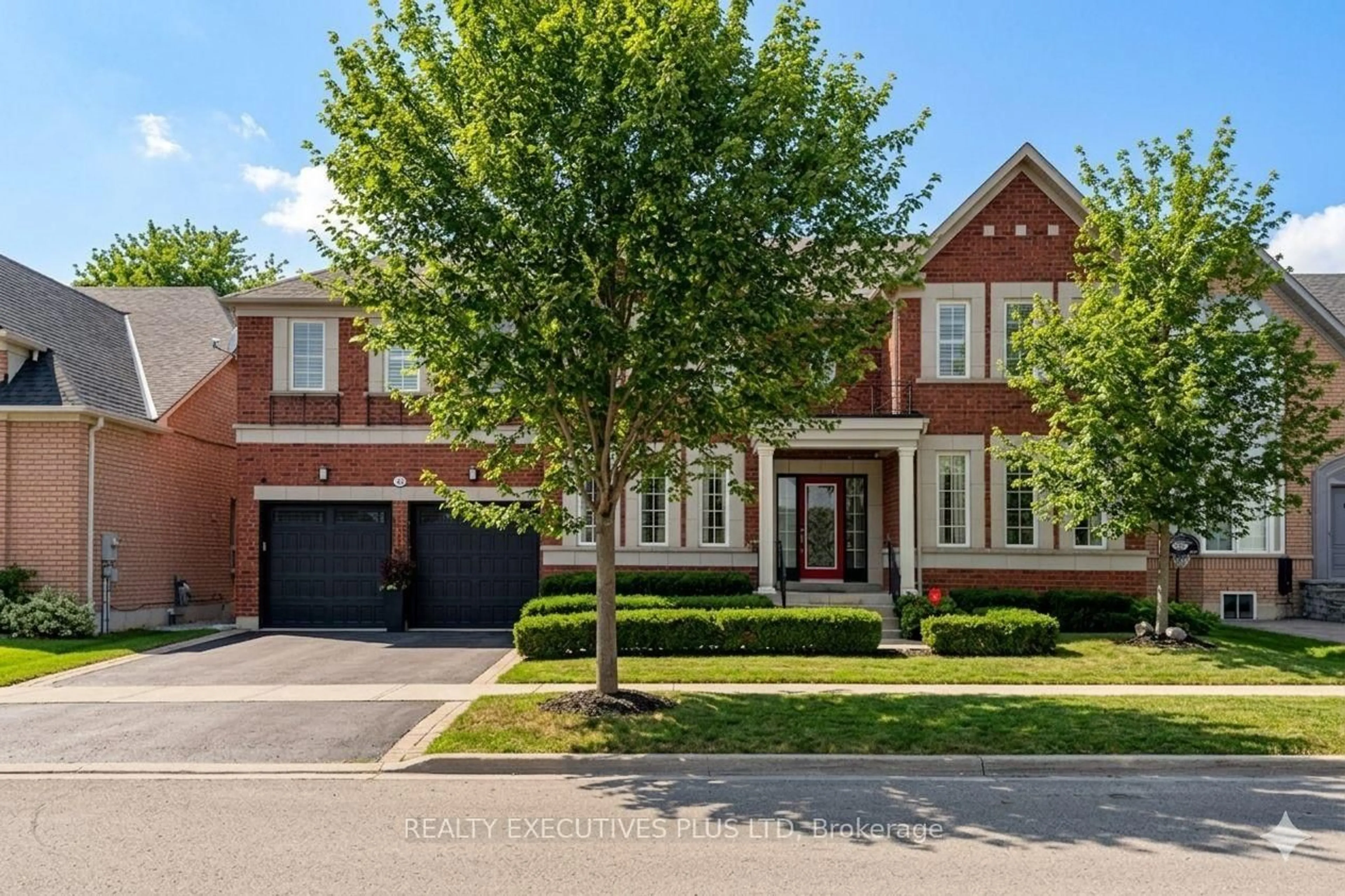 Home with brick exterior material, street for 46 Williamson Dr, Ajax Ontario L1T 4M9