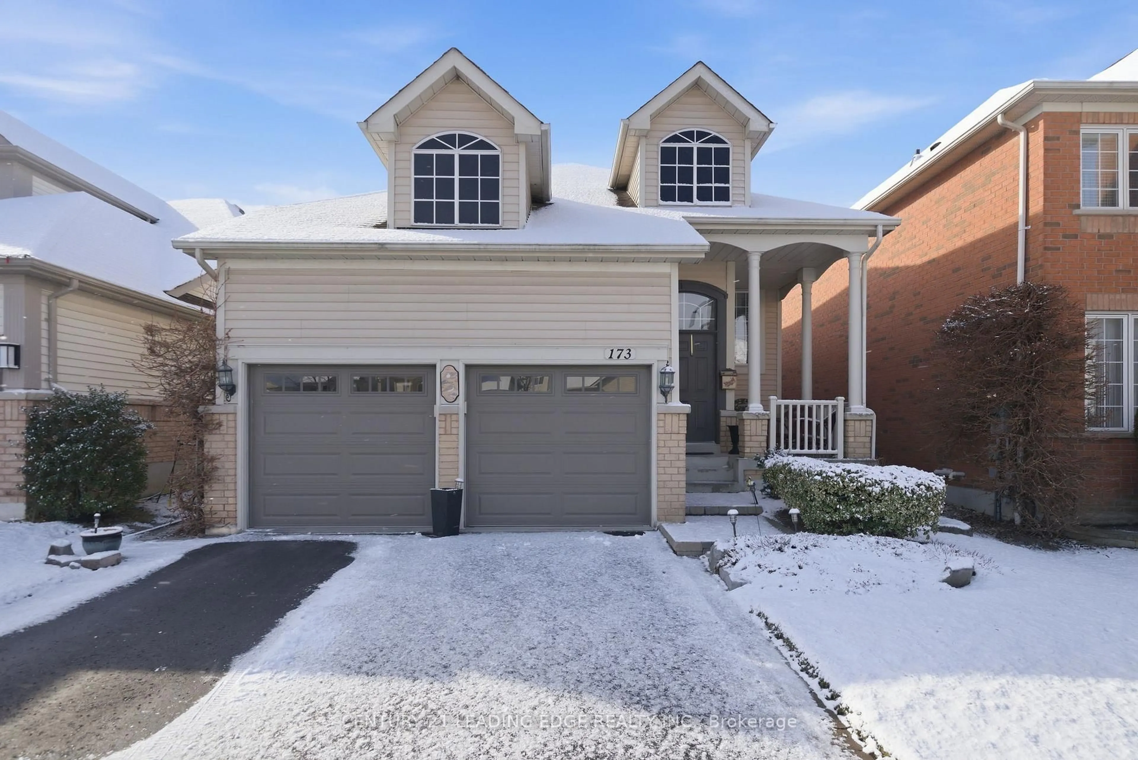Home with brick exterior material, street for 173 Whitby Shores Greenway, Whitby Ontario L1N 9P6