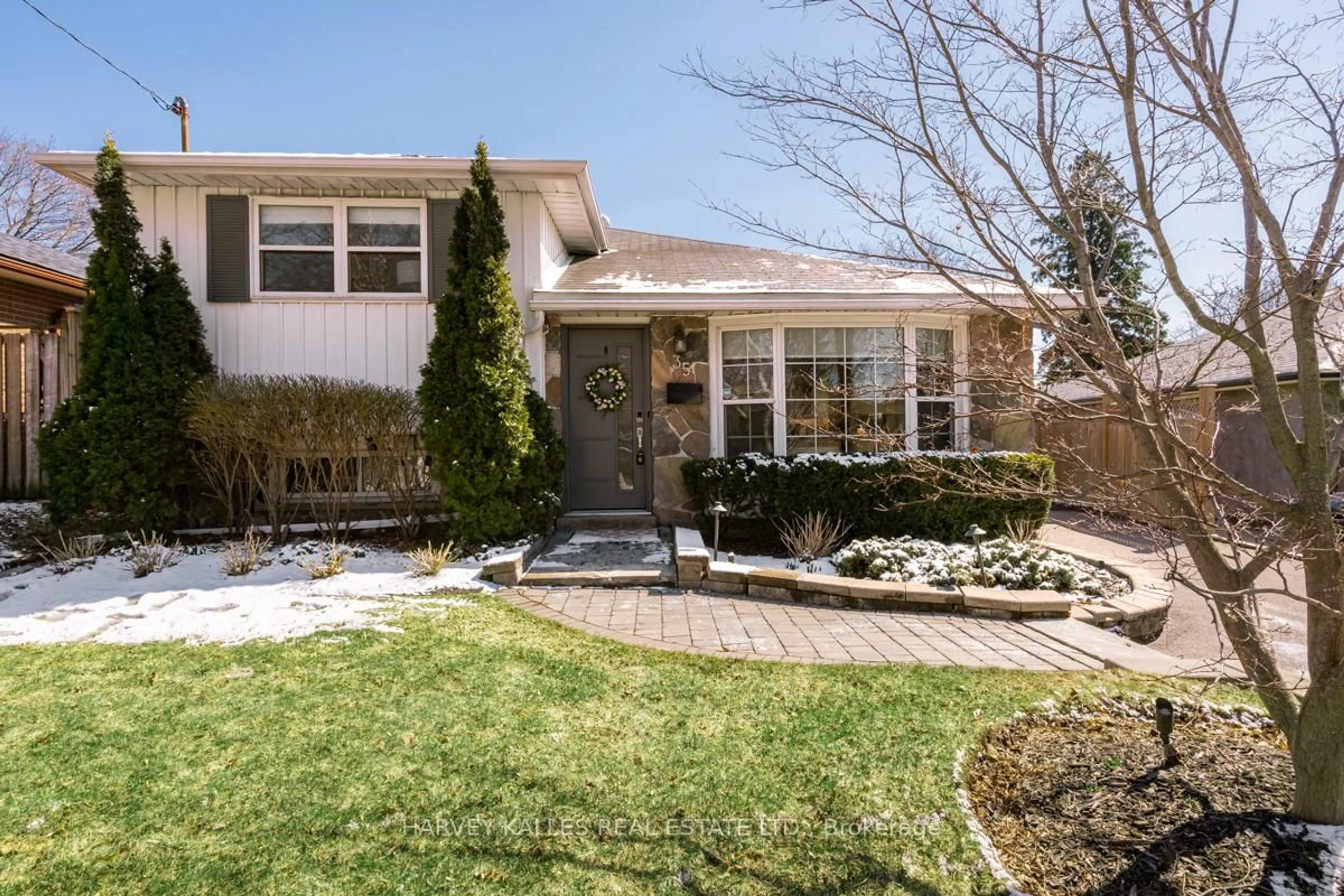 Home with brick exterior material, street for 35 Manorglen Cres, Toronto Ontario M1S 1W3